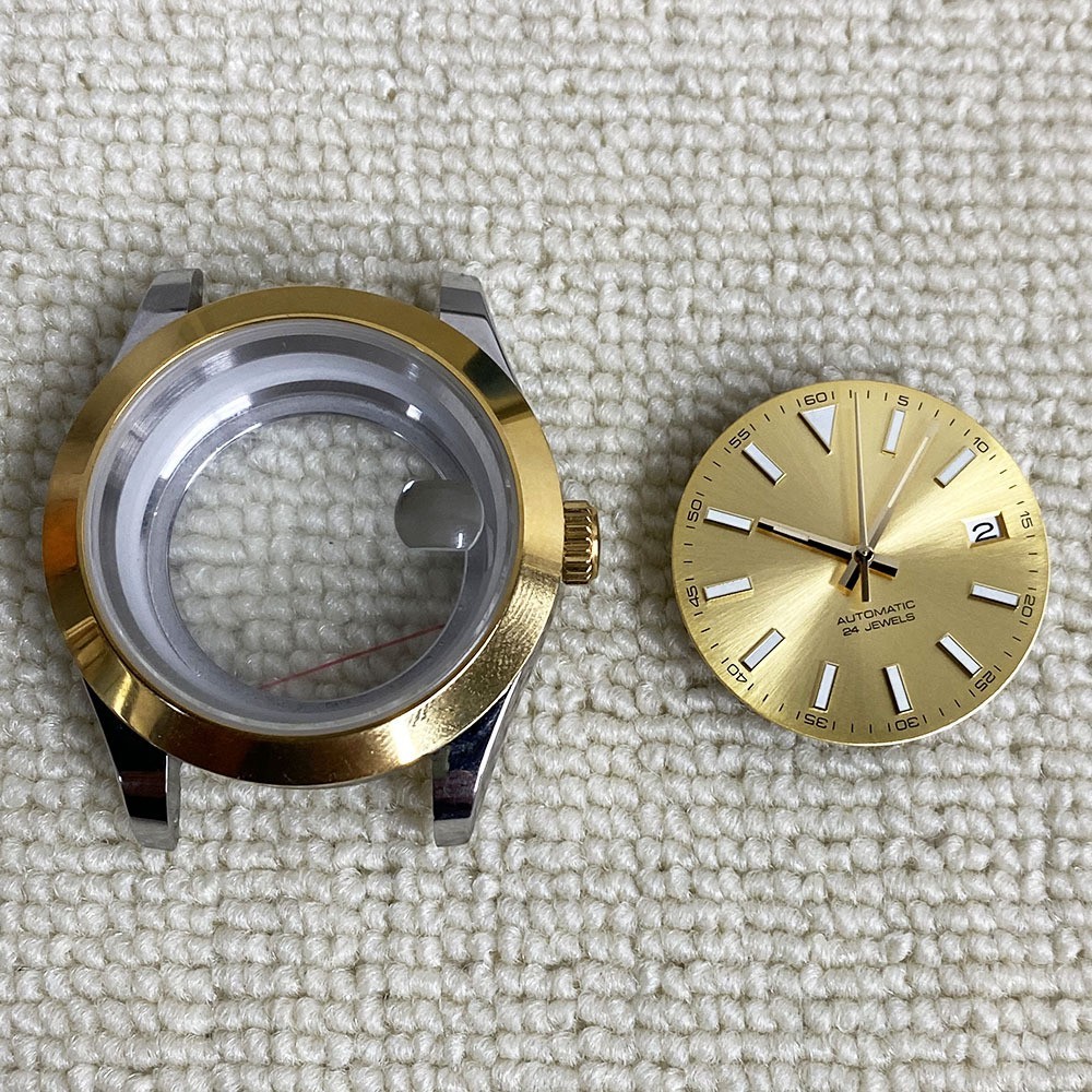41mm Datejust Style Case & Dial Set Luminous Fits NH35 NH36 Movement