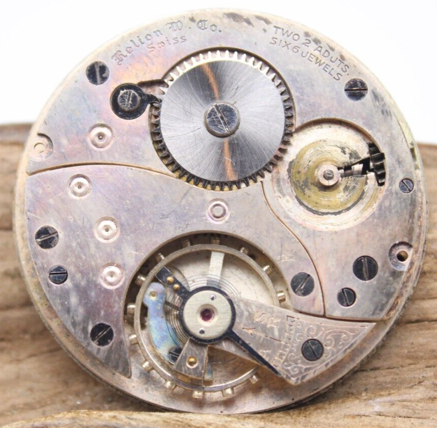 RELION SWISS POCKET WATCH MOVEMENT 39.1mm 6j (FT)