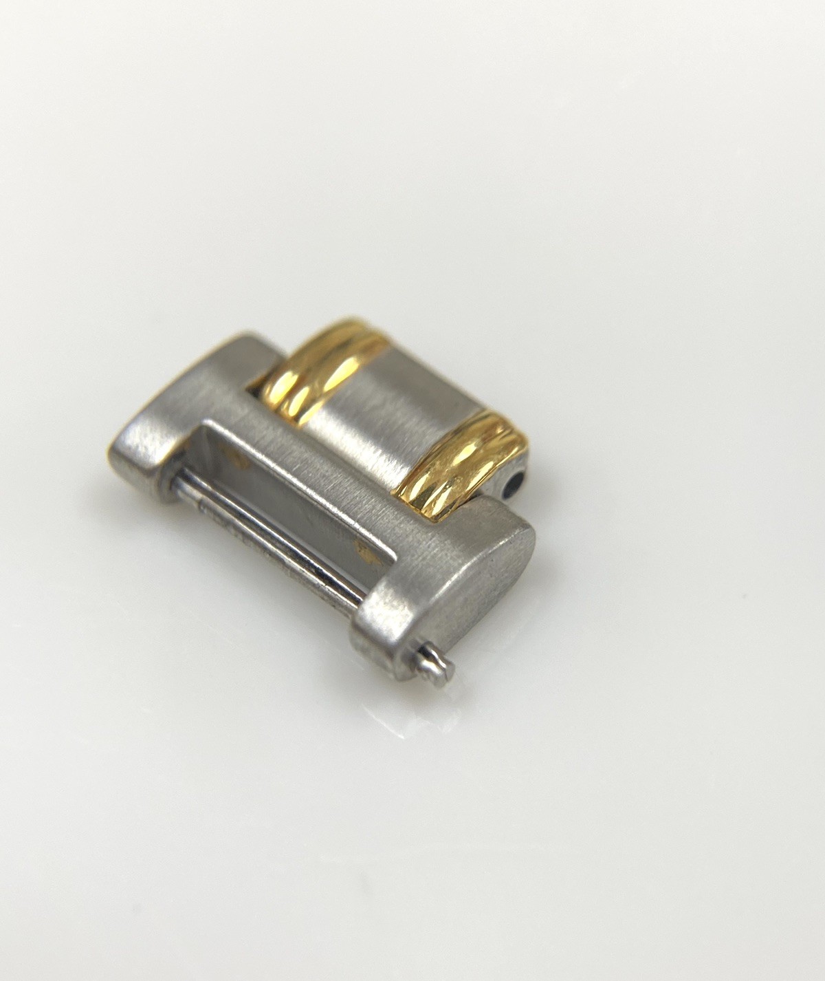 Genuine NOS Gucci 9000L Two Tone Stainless Steel/Gold Plated 12mm Watch Link