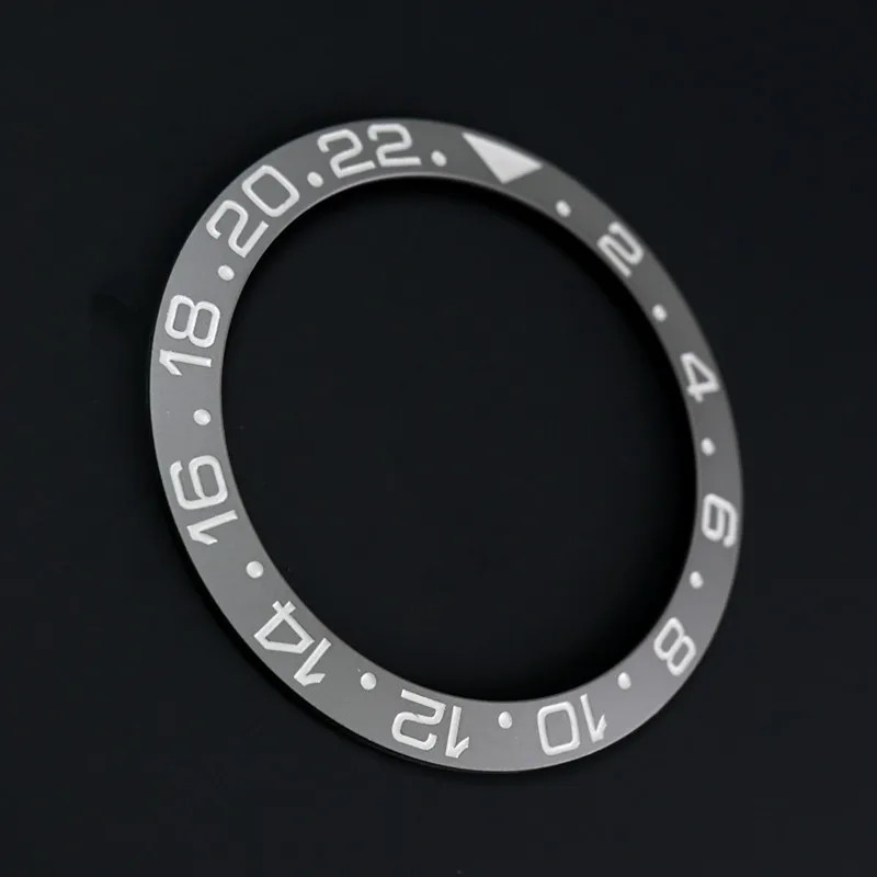 38mm Frosted Ceramic Bezel Insert Watch Repair Replacement Mod Part