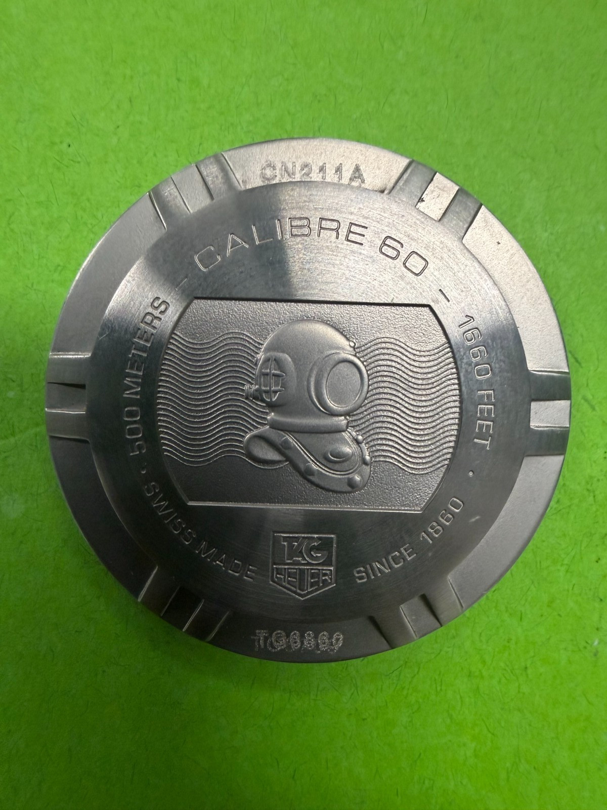 Tag Heuer CN211A Case Back Genuine New Swiss Made
