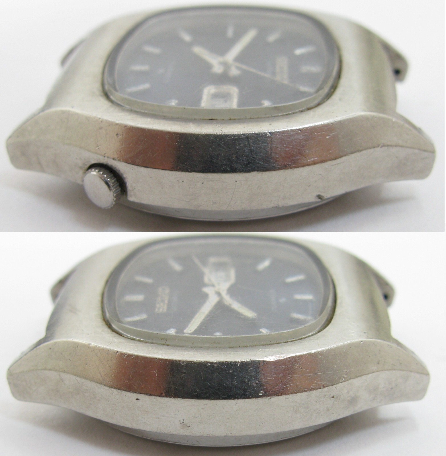 Seiko 6309 A complete automatic s. steel watch 17 jewels & dial 512L for parts