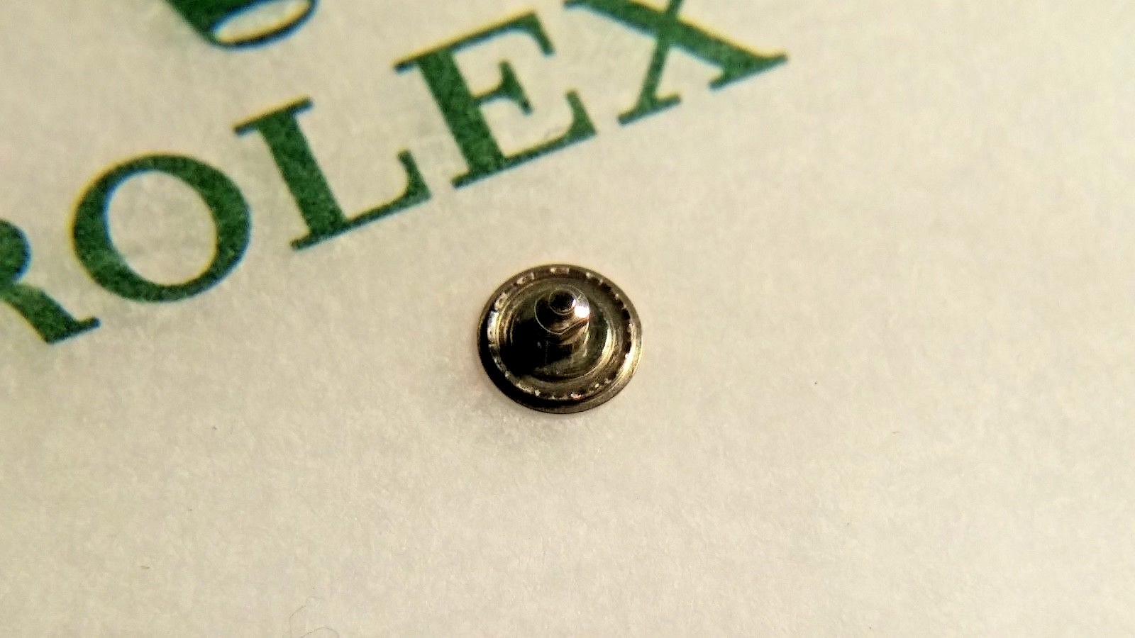 Rolex part parts 3030 – 3035 5064 Axle for Oscillating Weight NEW Genuine OPEN