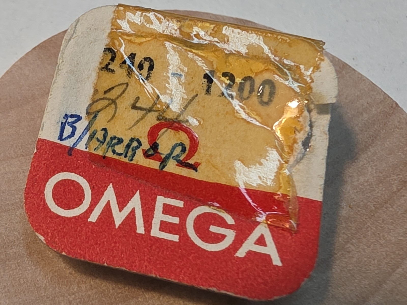 NOS Omega 240-244 Barrel Arbor And Cover Parts Spares Repairs