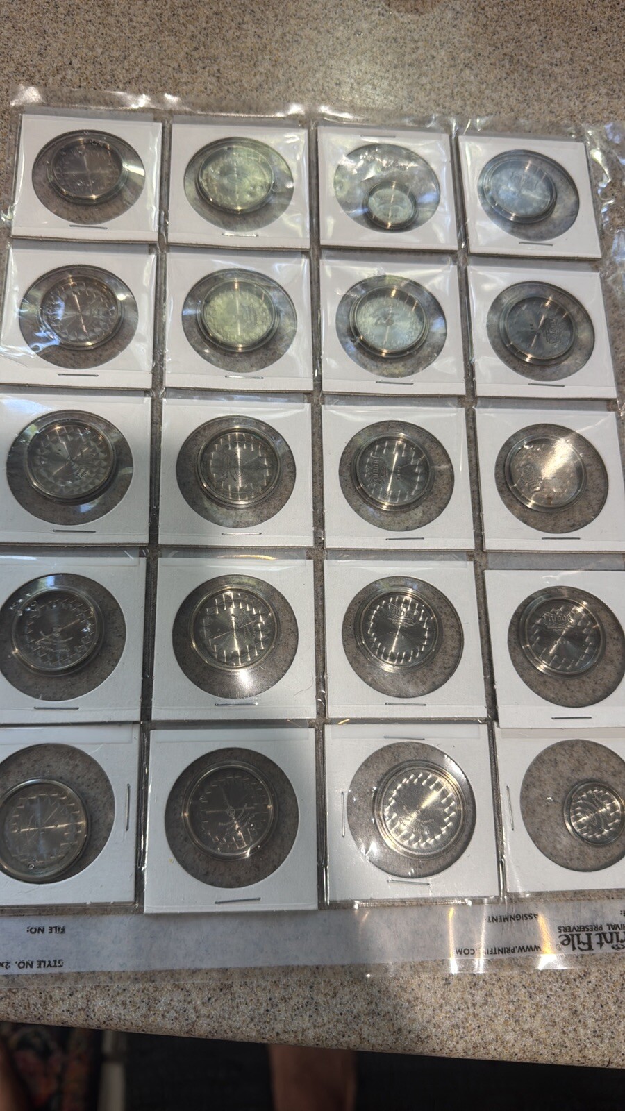 Rolex Oyster Watch co And Tudor Case Backs 20 Piece Lot Vintage