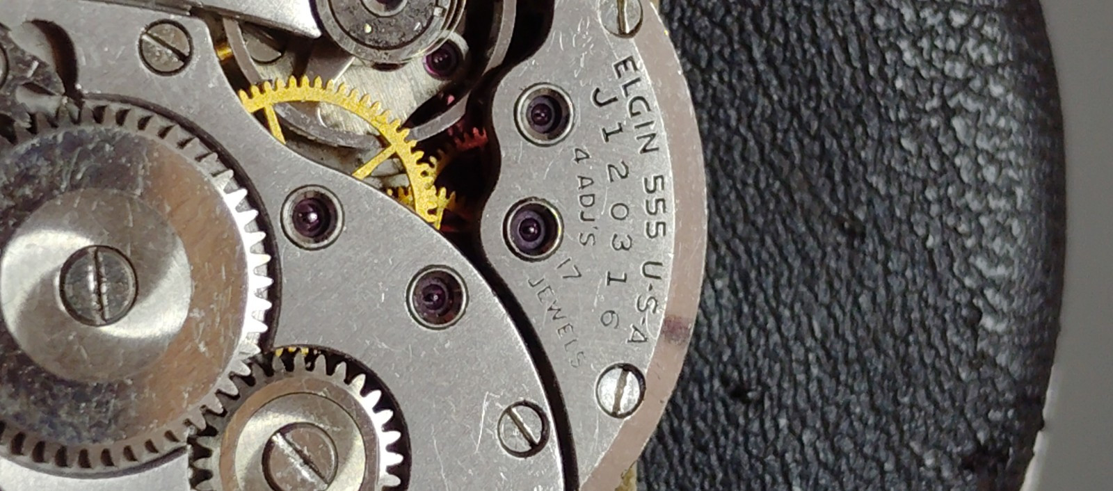 1948 Model Year Vintage Elgin 555 Serial Number J120316
