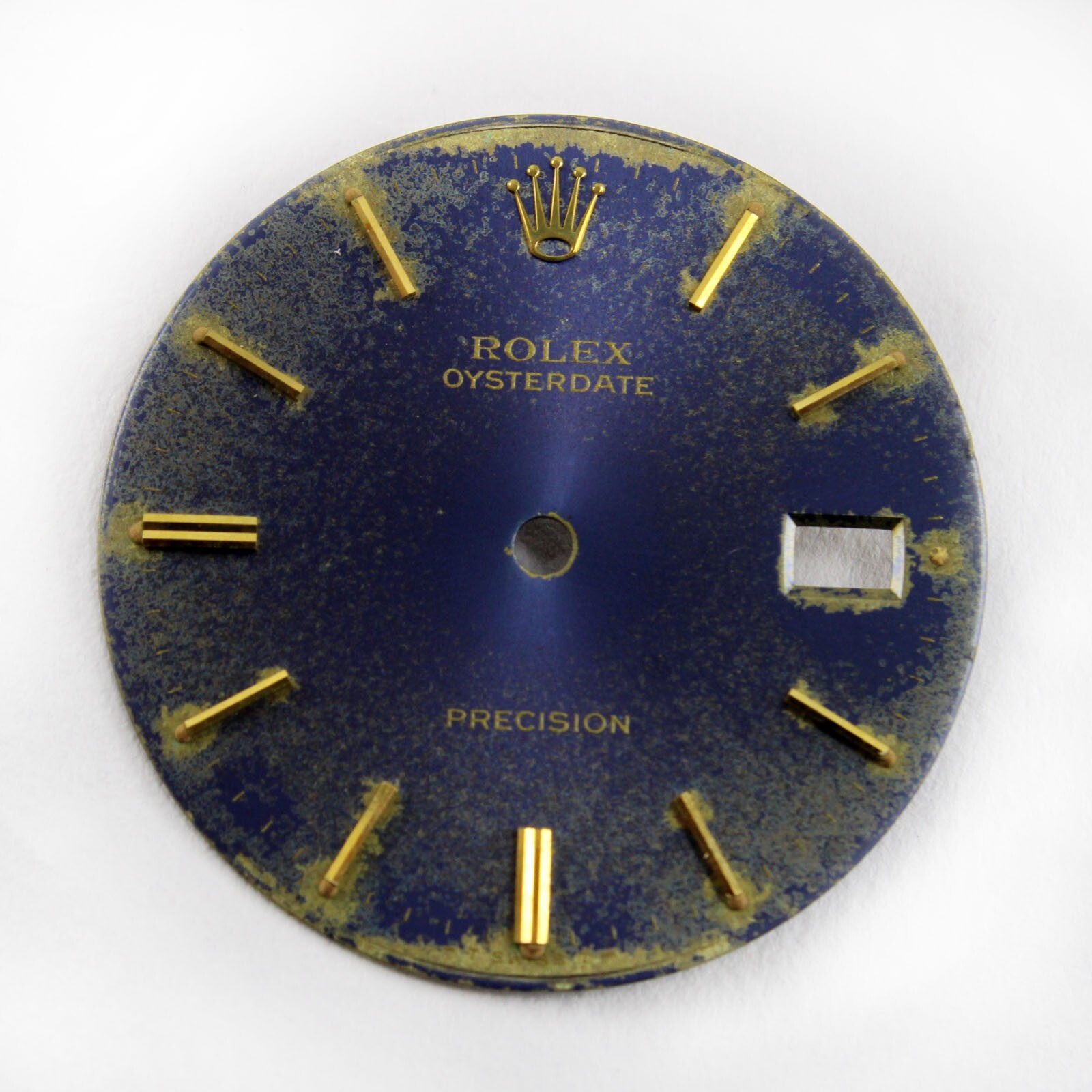 Genuine Rolex Oysterdate Precision Winding Watch Ref. 6694. Dial for spares only