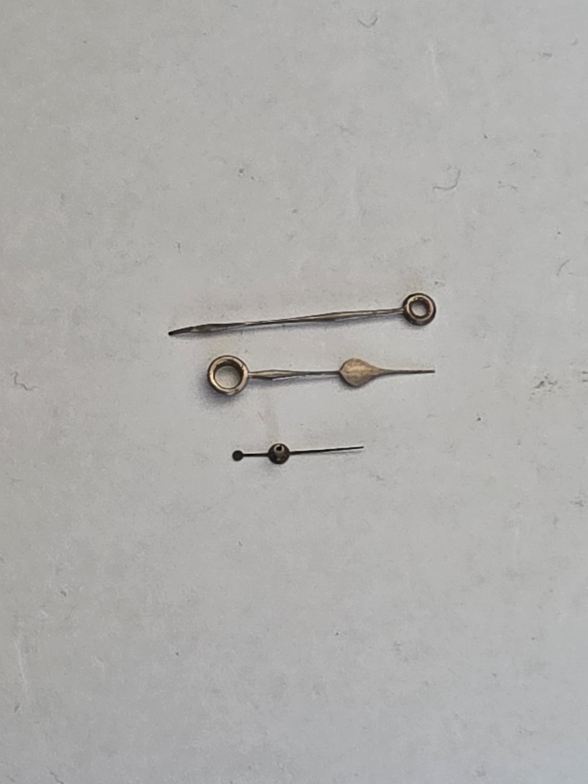 Antique Waltham 14s Watch Hand Set (3) In Silver (W/14/01)