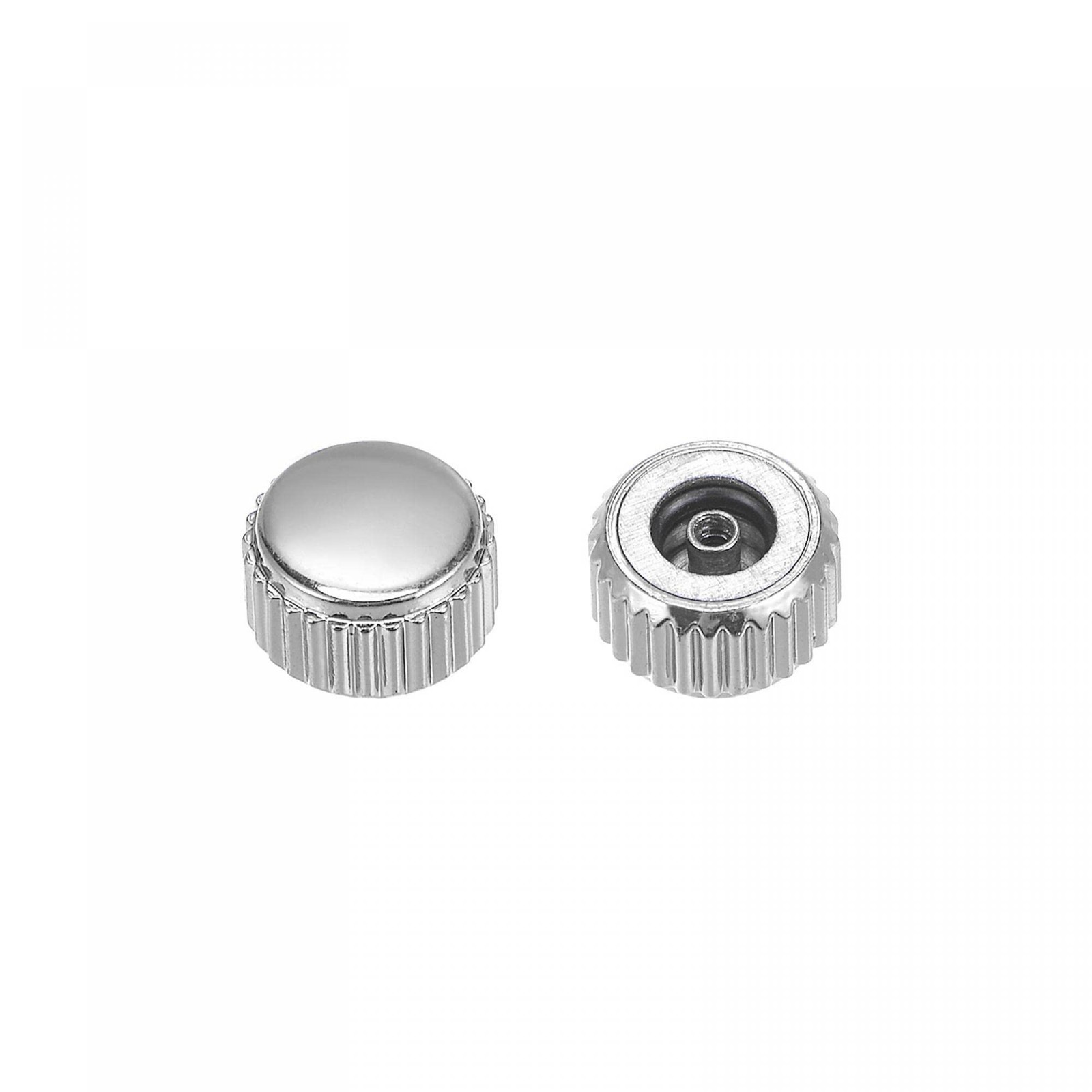 uxcell Watch Crown Parts, SUS304 Flat Short Stem