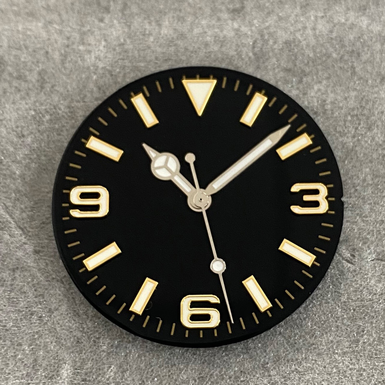 28.5MM Green Luminous Watch Dial Watch Hands for NH35/NH36/4R/7S Movement