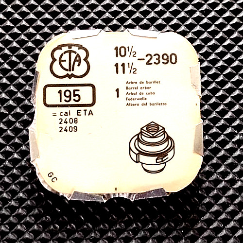 ETA 2390 2408 2409 Barrel Arbor Barrel Tree watch part #443/1