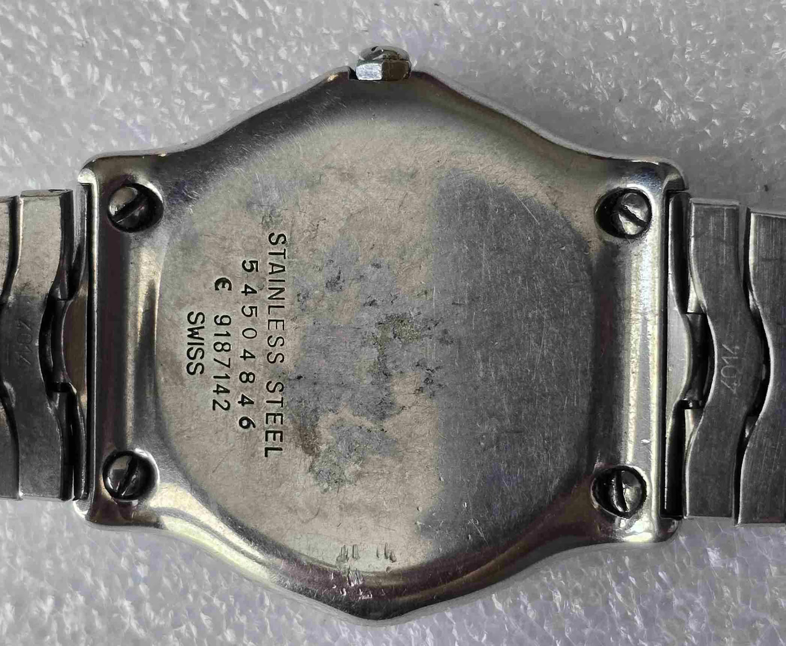 EBEL Sport Classic Wave Steel Wristwatch. Ref: 9187142. Cal: 187-1. For Service