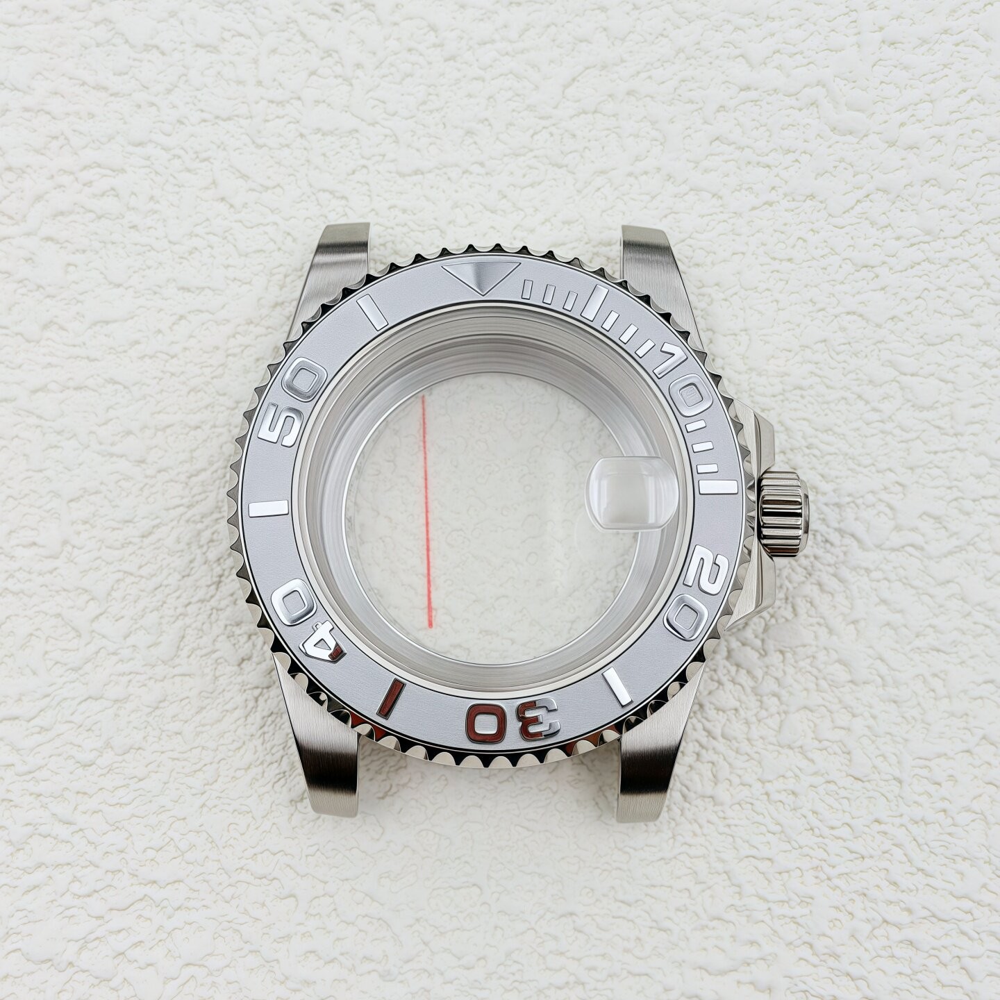 40mm Stainless Watch Case Sapphire for NH35/36 Movement 28.5mm Dial Accessories