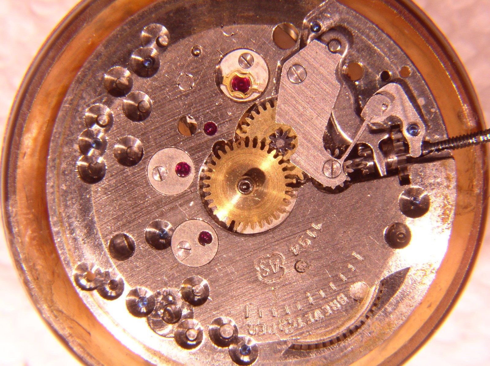 Crawford WWII Military Style Watch Movement Parts or Restoration AS 1194