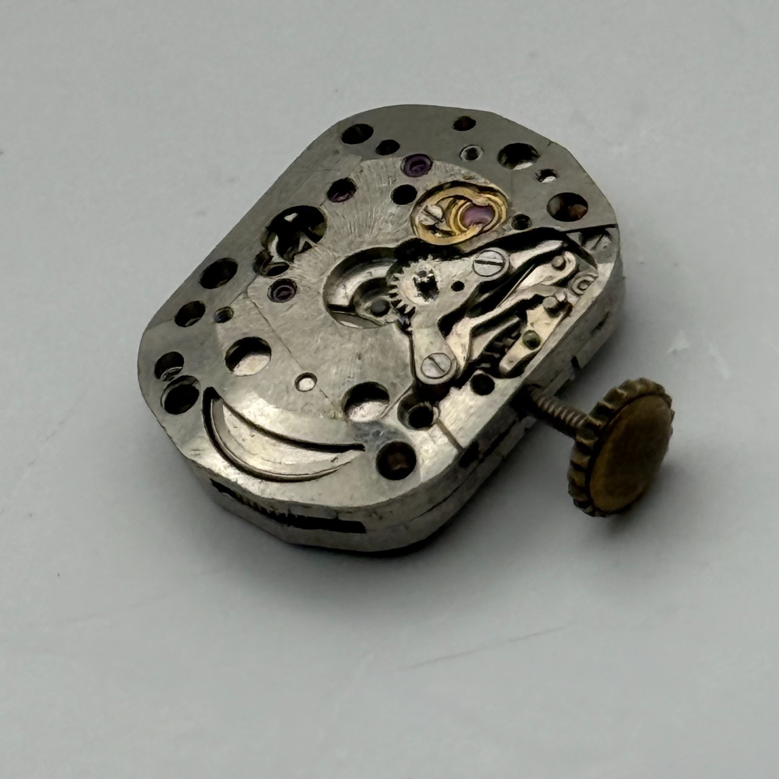 Cyma R433 Watch Movement Tavannes 17Jewels Swiss Manual Wind Parts Repair 11.3mm