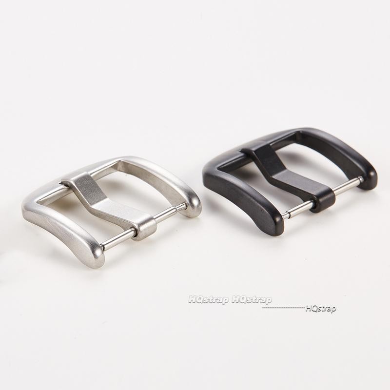 New Watch Buckle Stainless Steel Pin Clasp 18 20 22 24 26mm Leather Strap Band