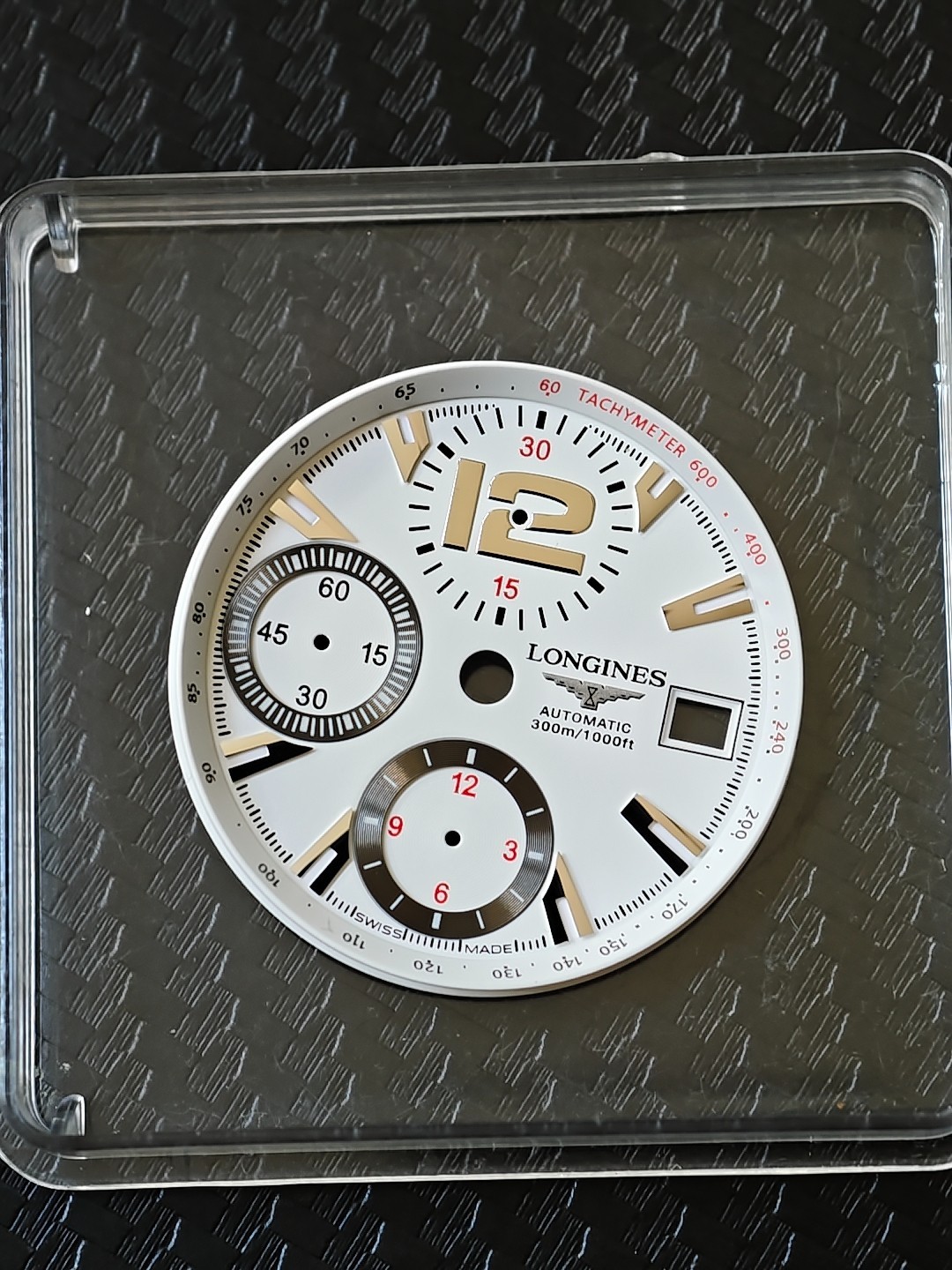 Longines Hydroconquest Chronograph L3.651.4.16 White Dial Spare Part – 31mm
