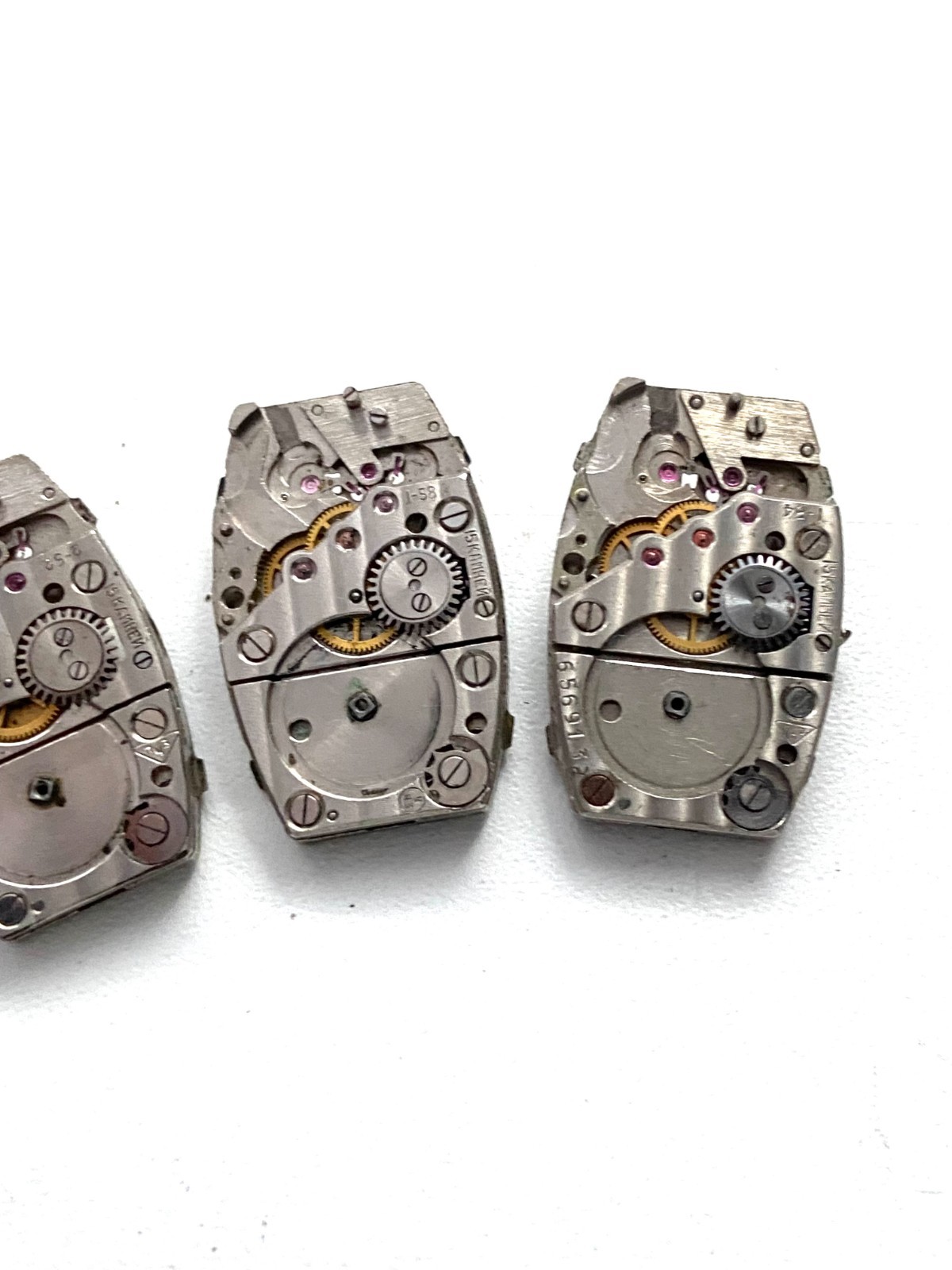 Watch Parts Steampunk Mechanism LOT of 7 pc. Altered Art Creative Project
