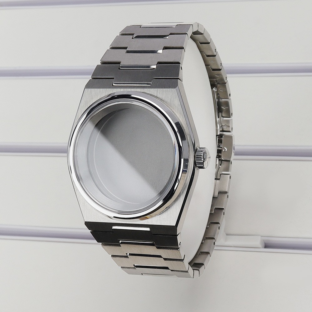 316L Stainless Steel 40mm Watch Case Strap Sapphire PRX Mod For NH35 NH36 NH38