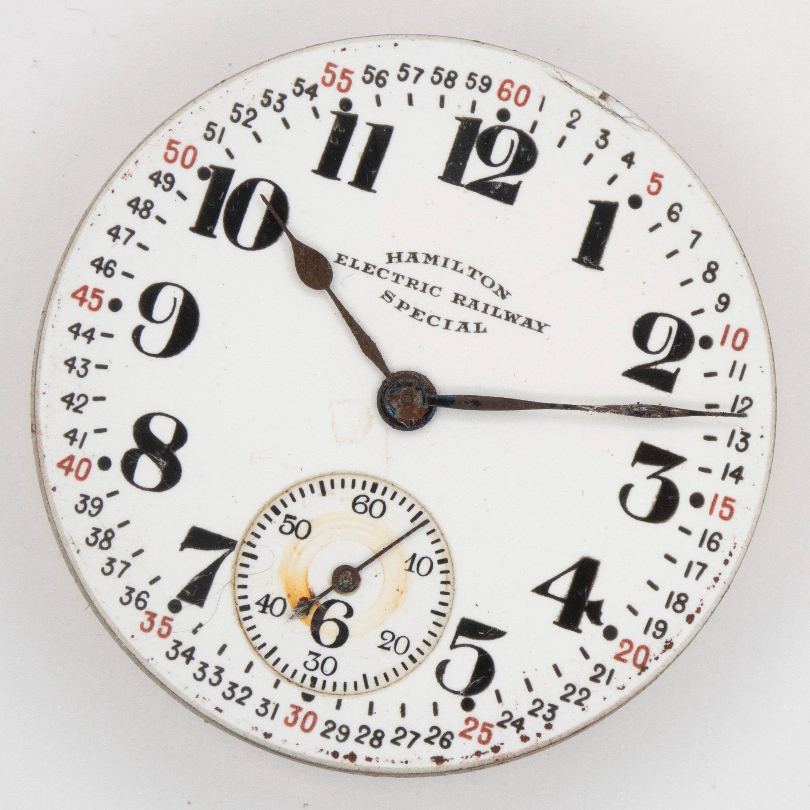 Hamilton Grade 974 Model 2 16-Size 17-Jewel Antique Pocket Watch Movement