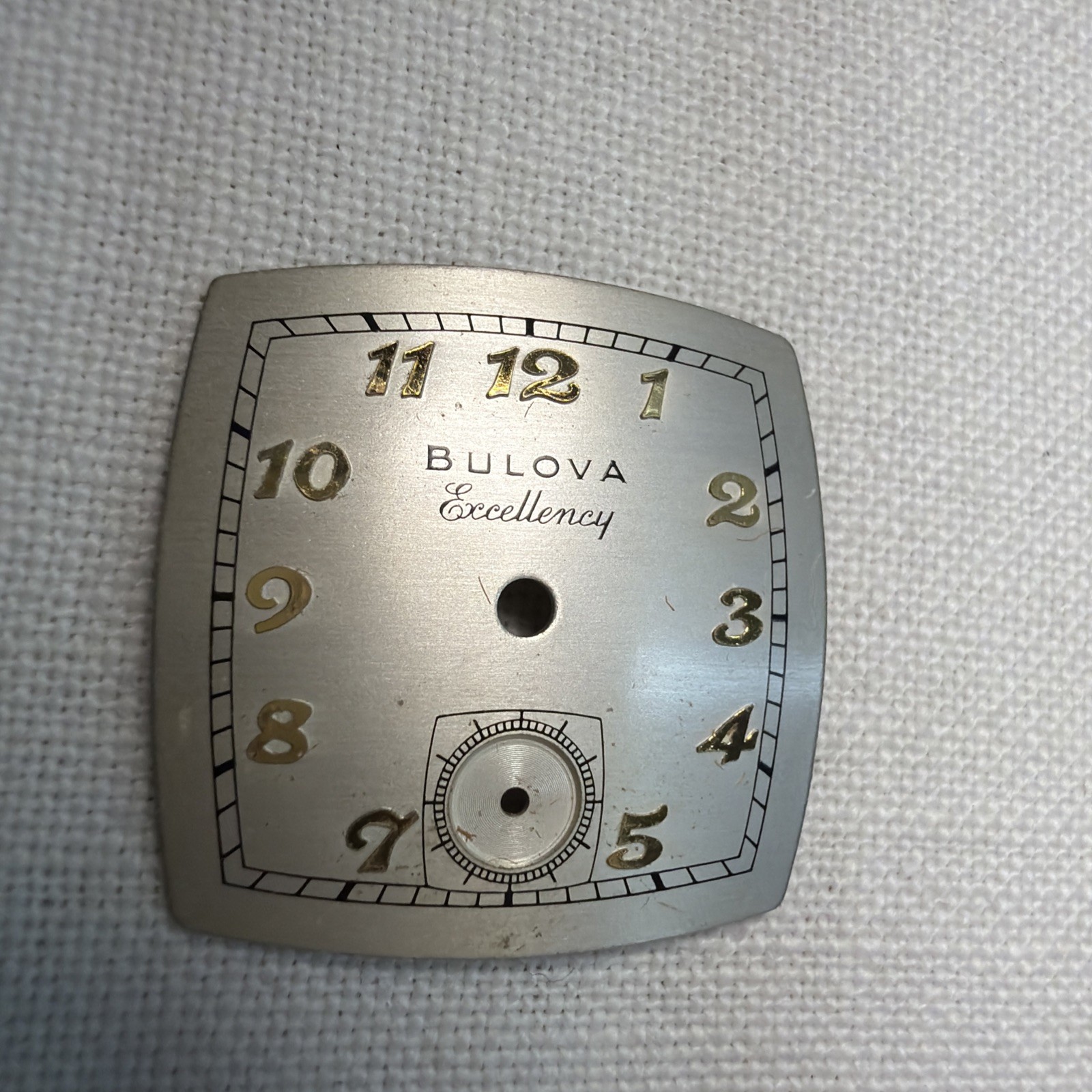 Vintage Bulova Excellency Watch Face Plate Only New Other