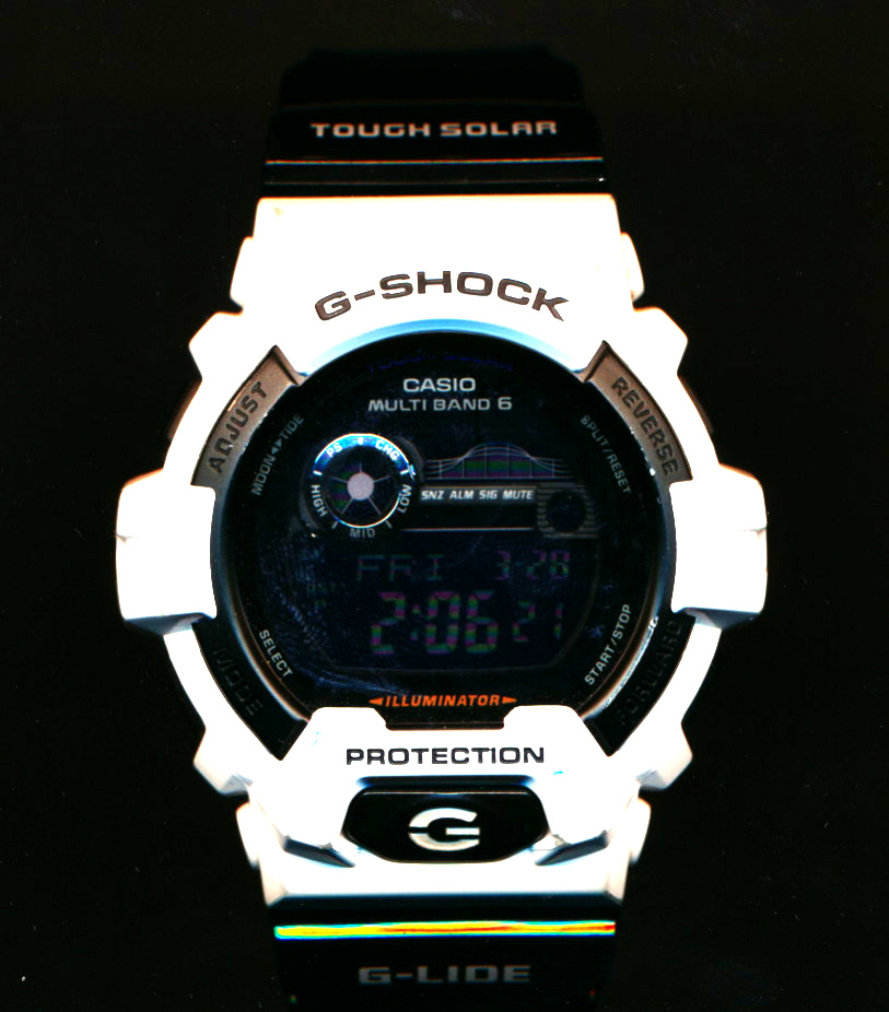 CASIO G-SHOCK (semi-circle Style) HD Clear Crystal protector Anti-scratch Set2