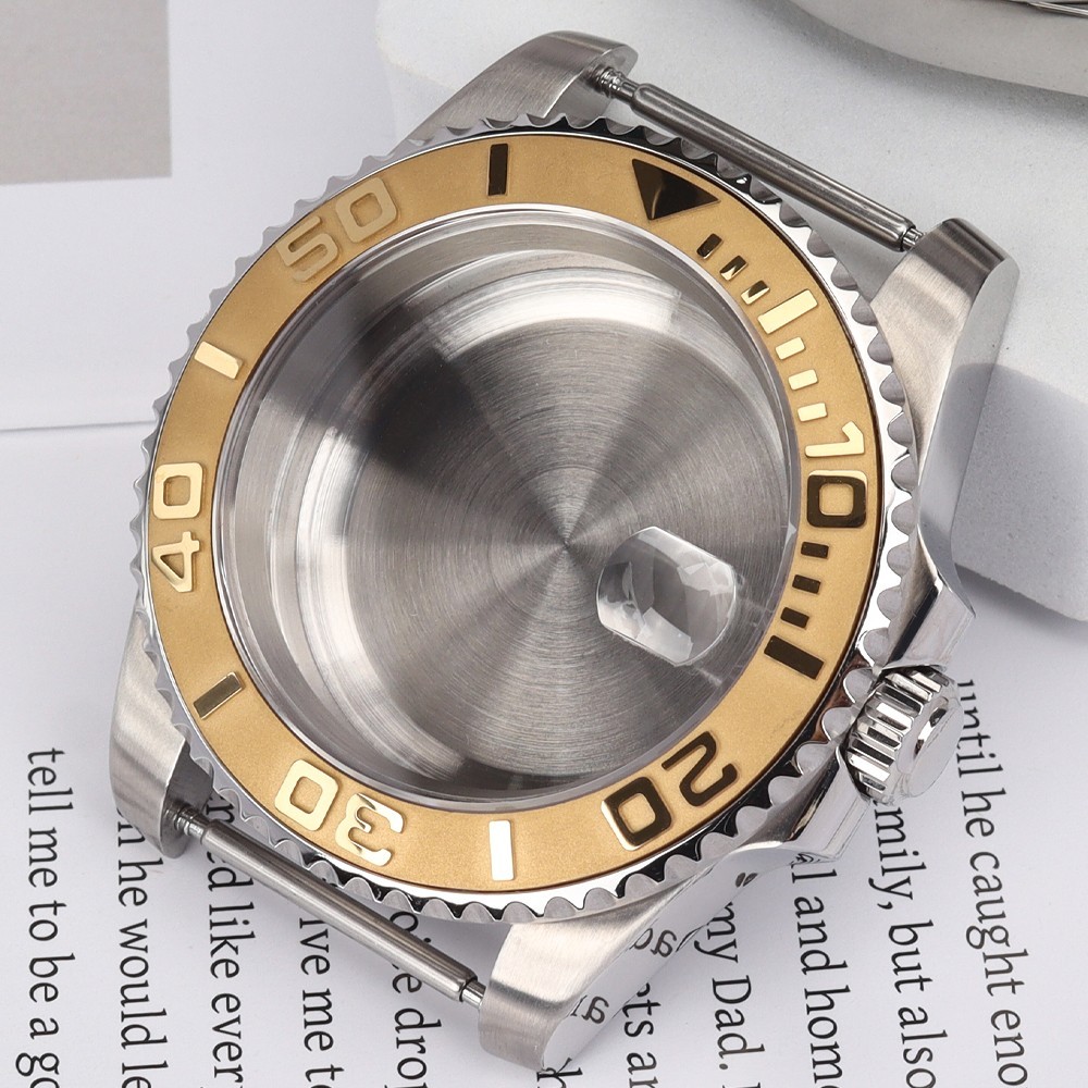 Sapphire Crystal NH35 Watch Case 40mm Steel For NH35 NH34 NH36 NH38 28.5mm Dial