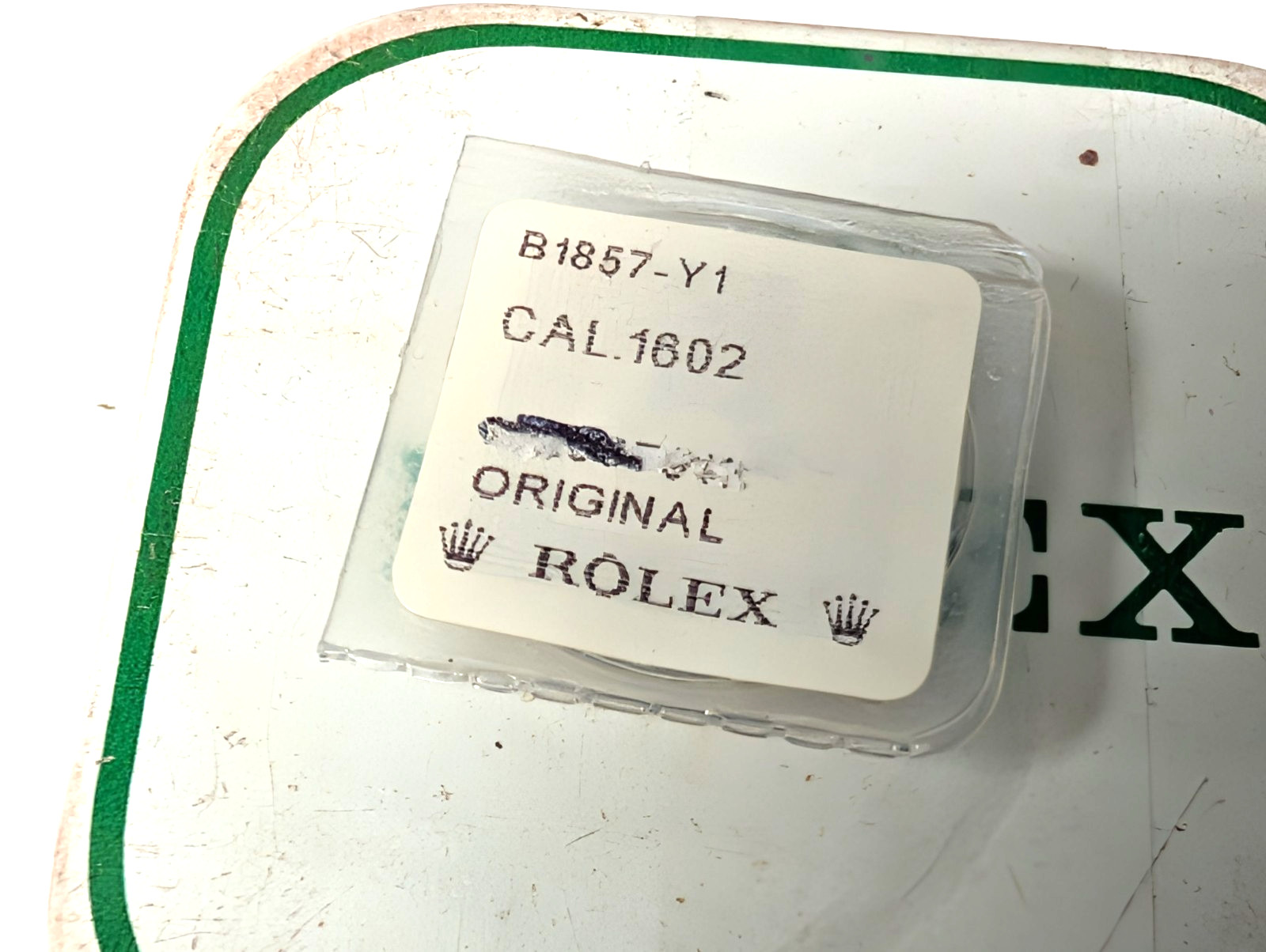Genuine Rolex 1602 1857 Minute Wheel New/Sealed Pack for watch repair