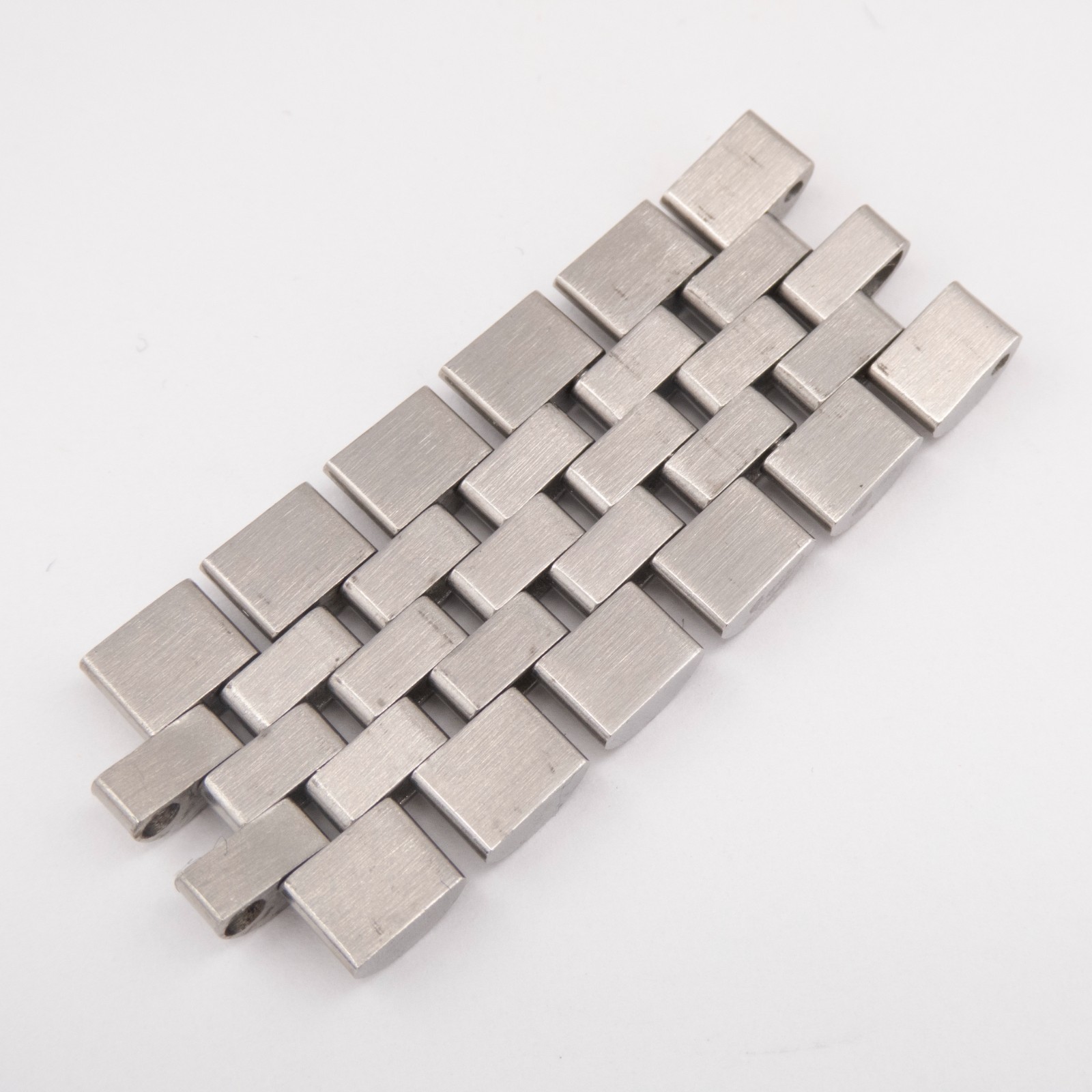 TAG Heuer 1000 5-Link Stainless Steel Tapered Wristwatch Bracelet Links