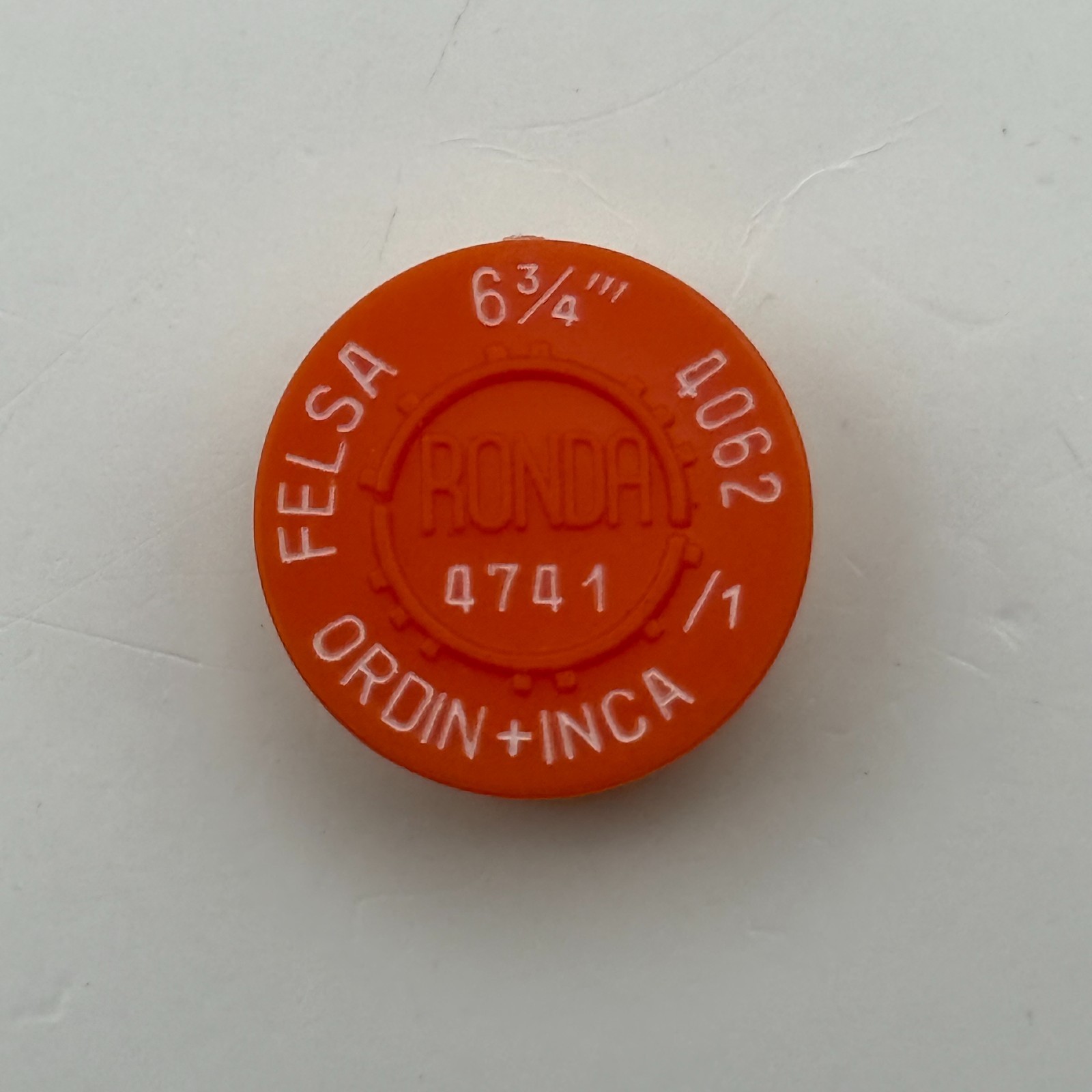 Felsa 4062 Balance Wheel Complete And Spring 6¾’’’ 4741 Watch Movement Parts NOS