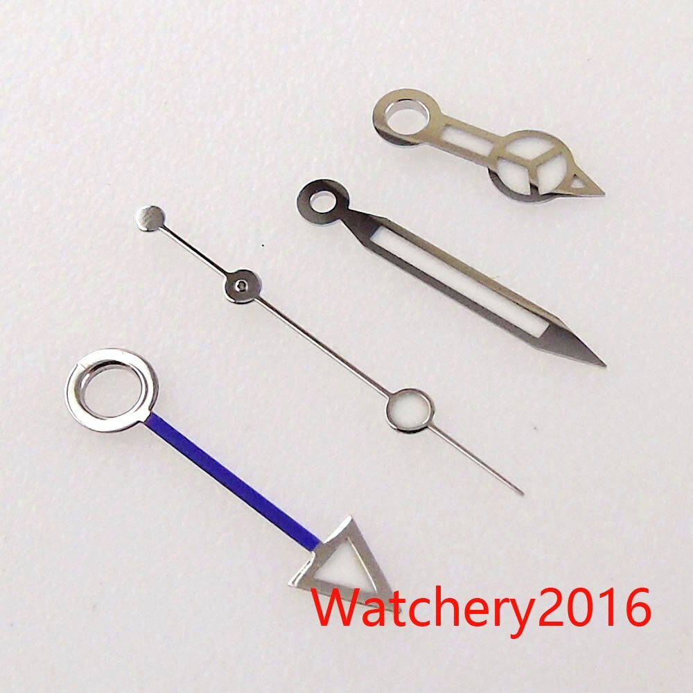 Watch Hands Red Rose Gold GMT Hands Fit NH34 NH34A MingZhu 3804 Automatic