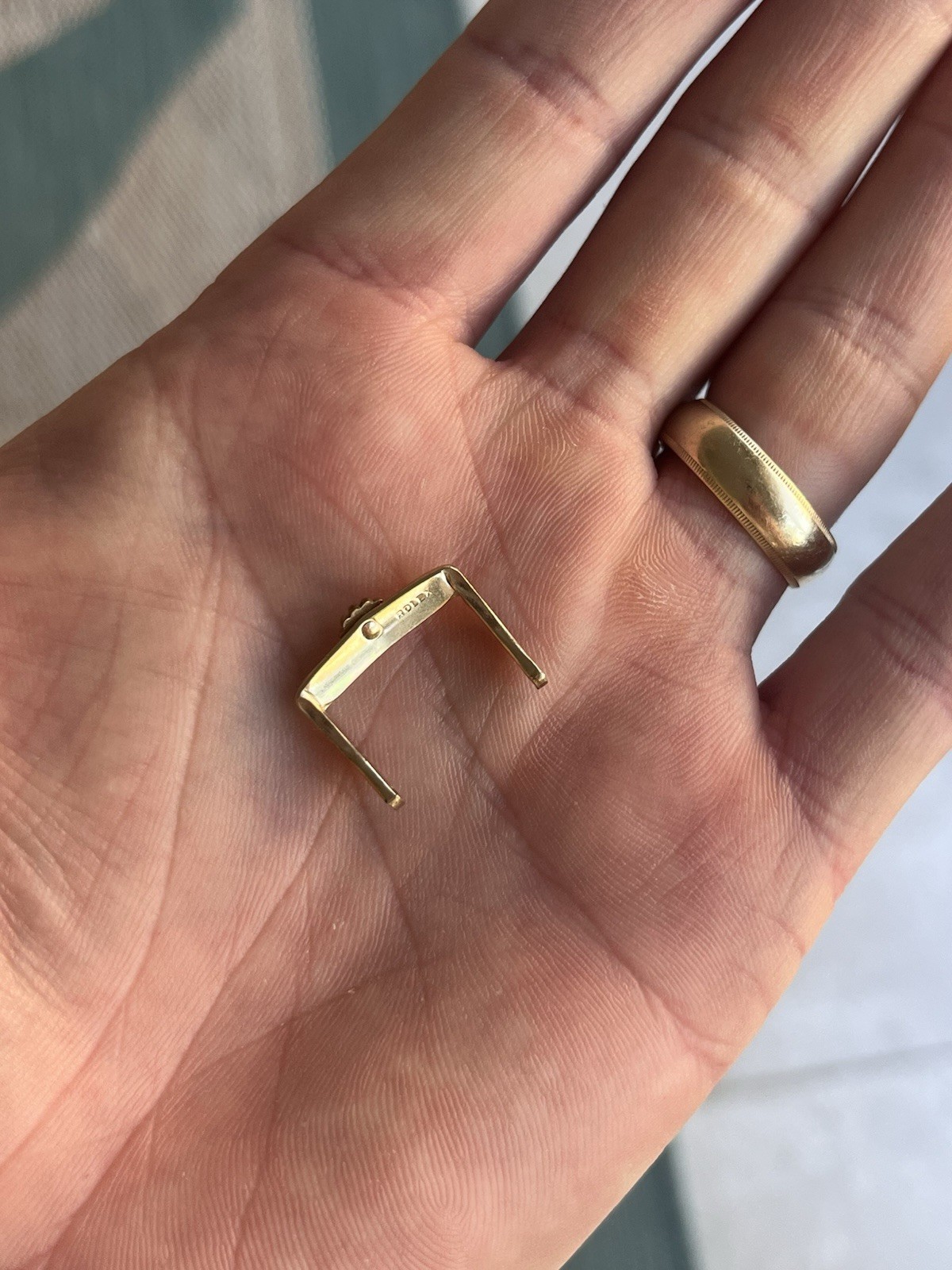 Genuine 1960’s Rolex Gold Plated 16mm Buckle (3/3)- No Tang Or Spring Bar