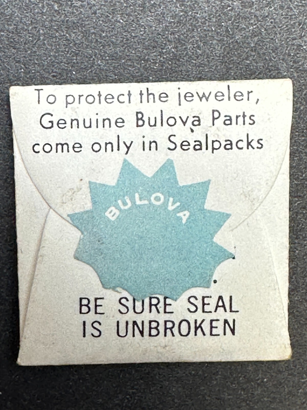 Genuine Bulova Standardized Part 6CB #8 MINUTE WHEEL 22