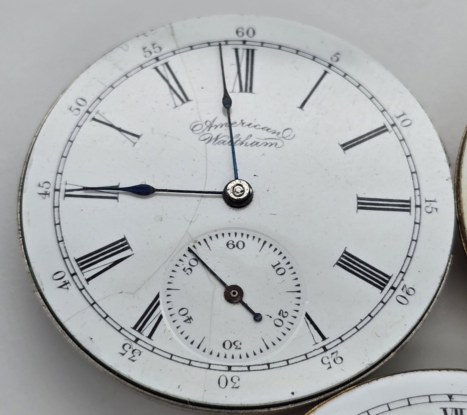 Lot Of 3 Pocket Watch 6s Movements Hampden Illinois American Waltham