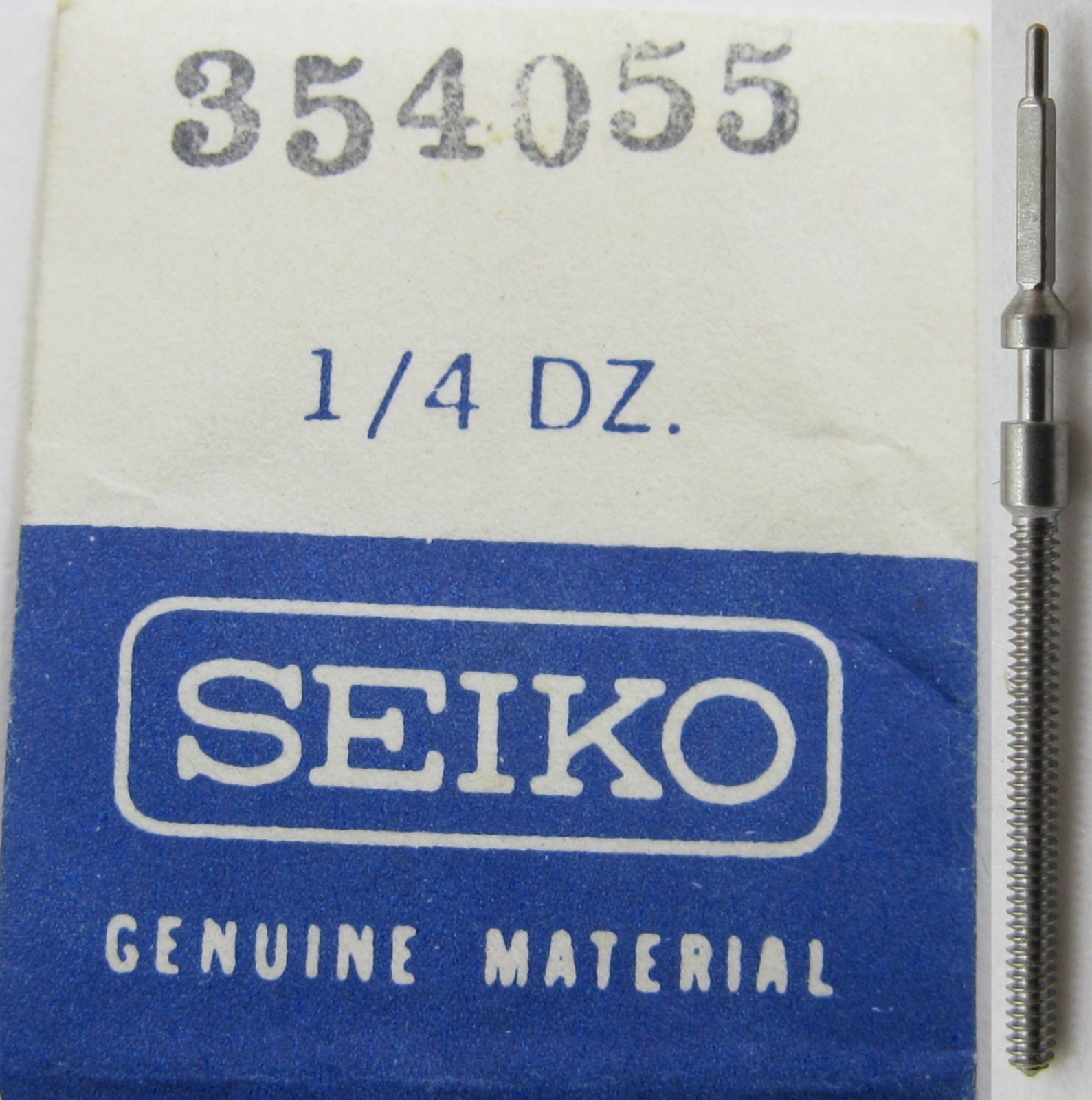 Seiko 354055 / 354 055 7123A … watch part: one winding / setting stem tap 10