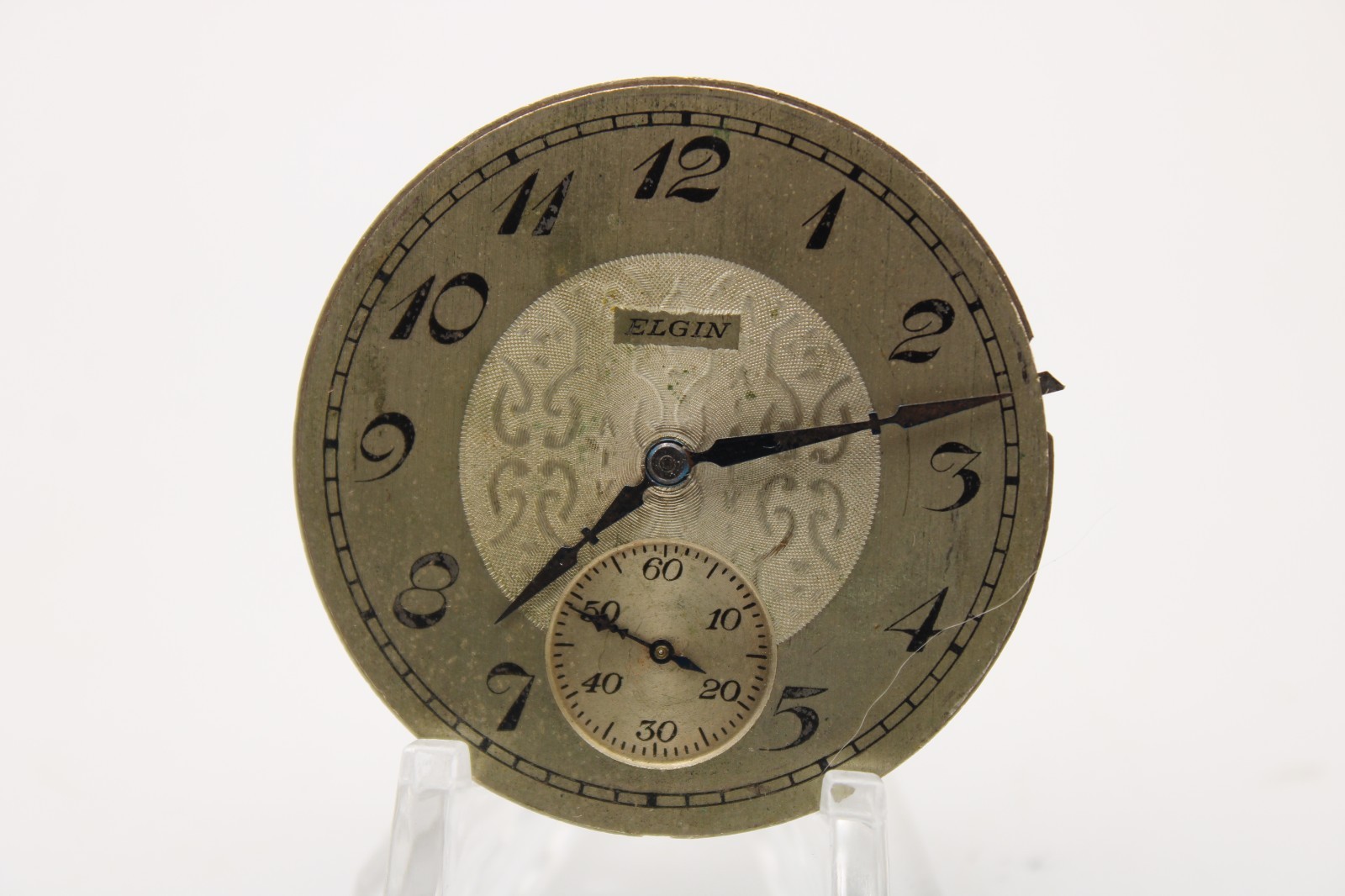 1925 ELGIN POCKET WATCH MOVEMENT 27966367 GRADE 387 16s 17j (JA)