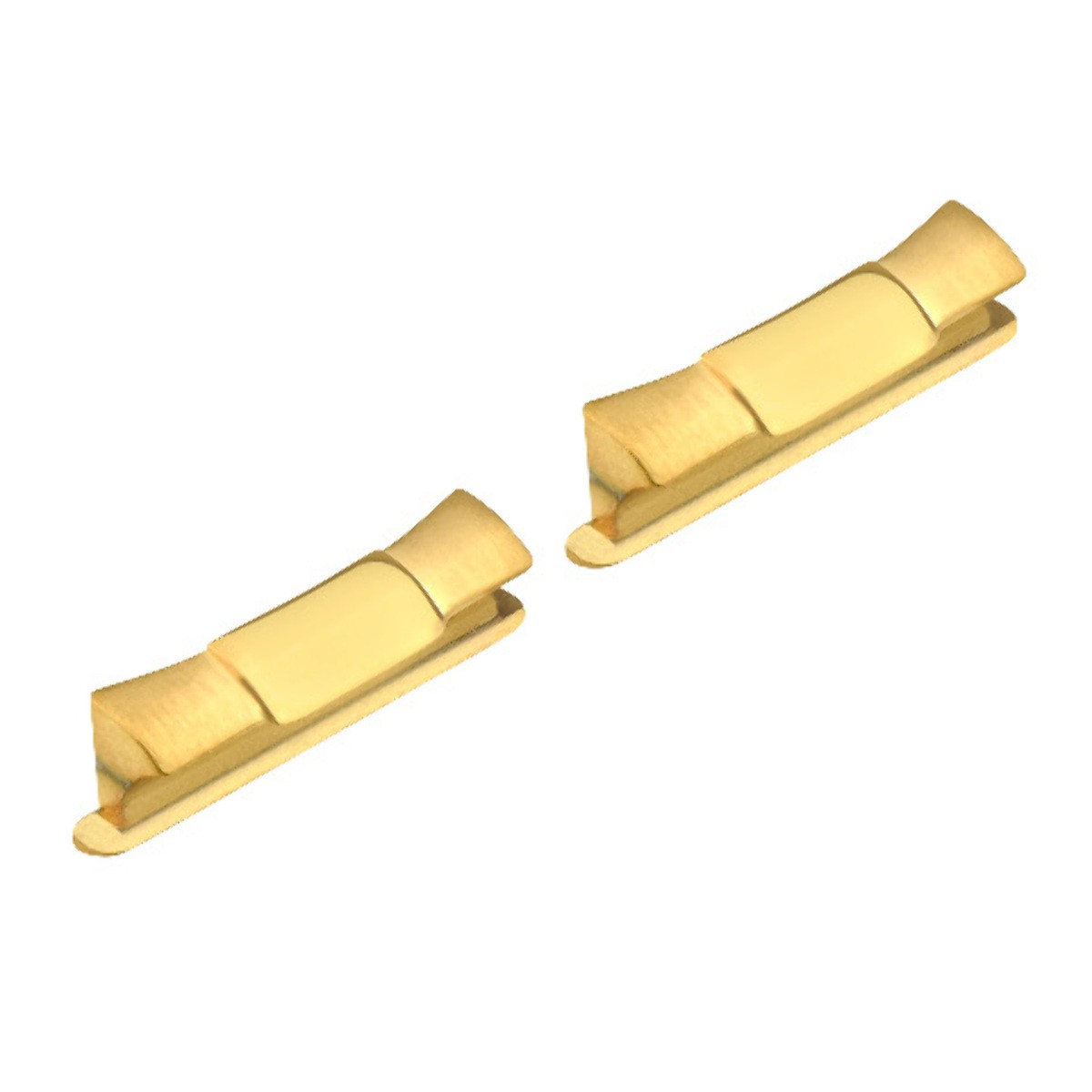 CUSTOM STRAP END LINK PIECE FOR ROLEX PRESIDENT DAY DATE 1801 18038 18238 GOLD