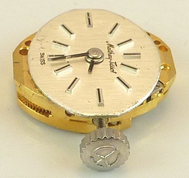 Mathey Tissot 722 Mechanical Wristwatch Movement – Parts / Repair