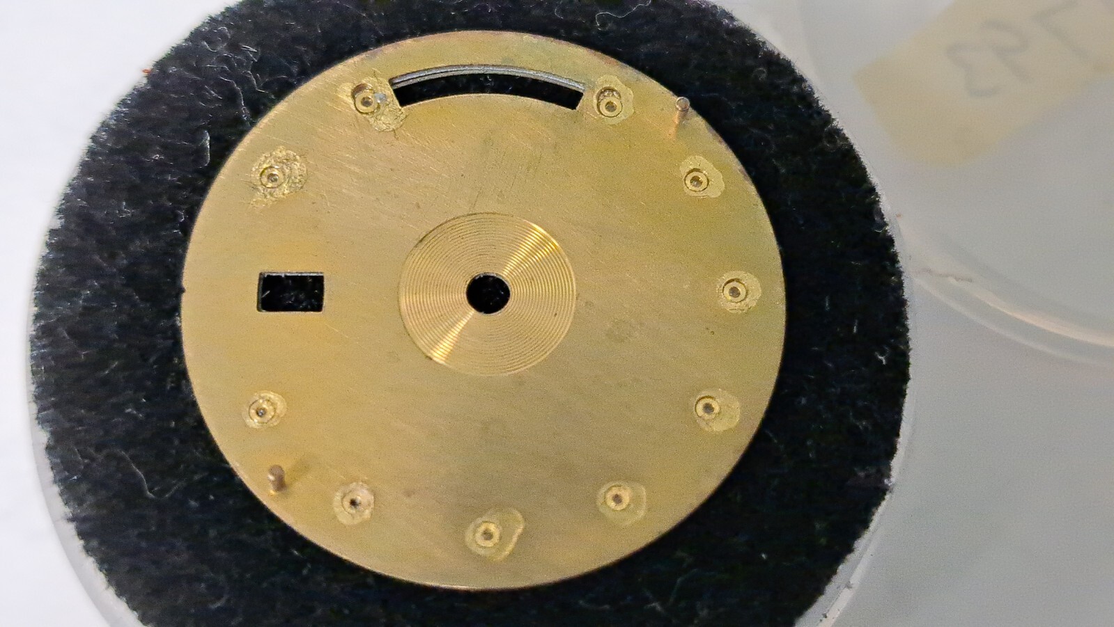 Genuine Vintage Rolex DIAL BLUE MOTHER OF PEARL GOLD Diamonds DAY DATE 28.5mm di