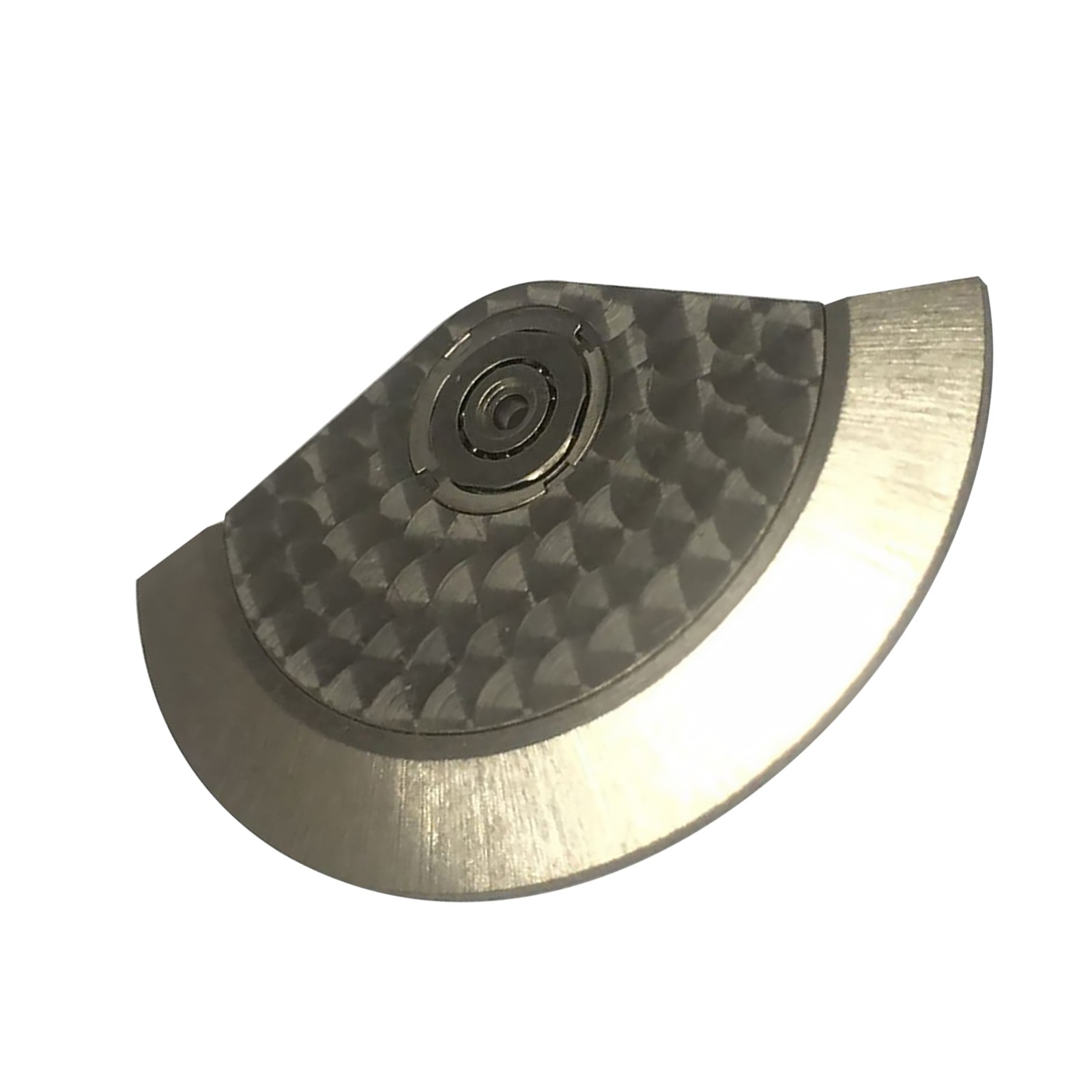 Rotor Oscillating Weight For ETA 7750 7751 7753 7754 Silver Strip Perlage Finish