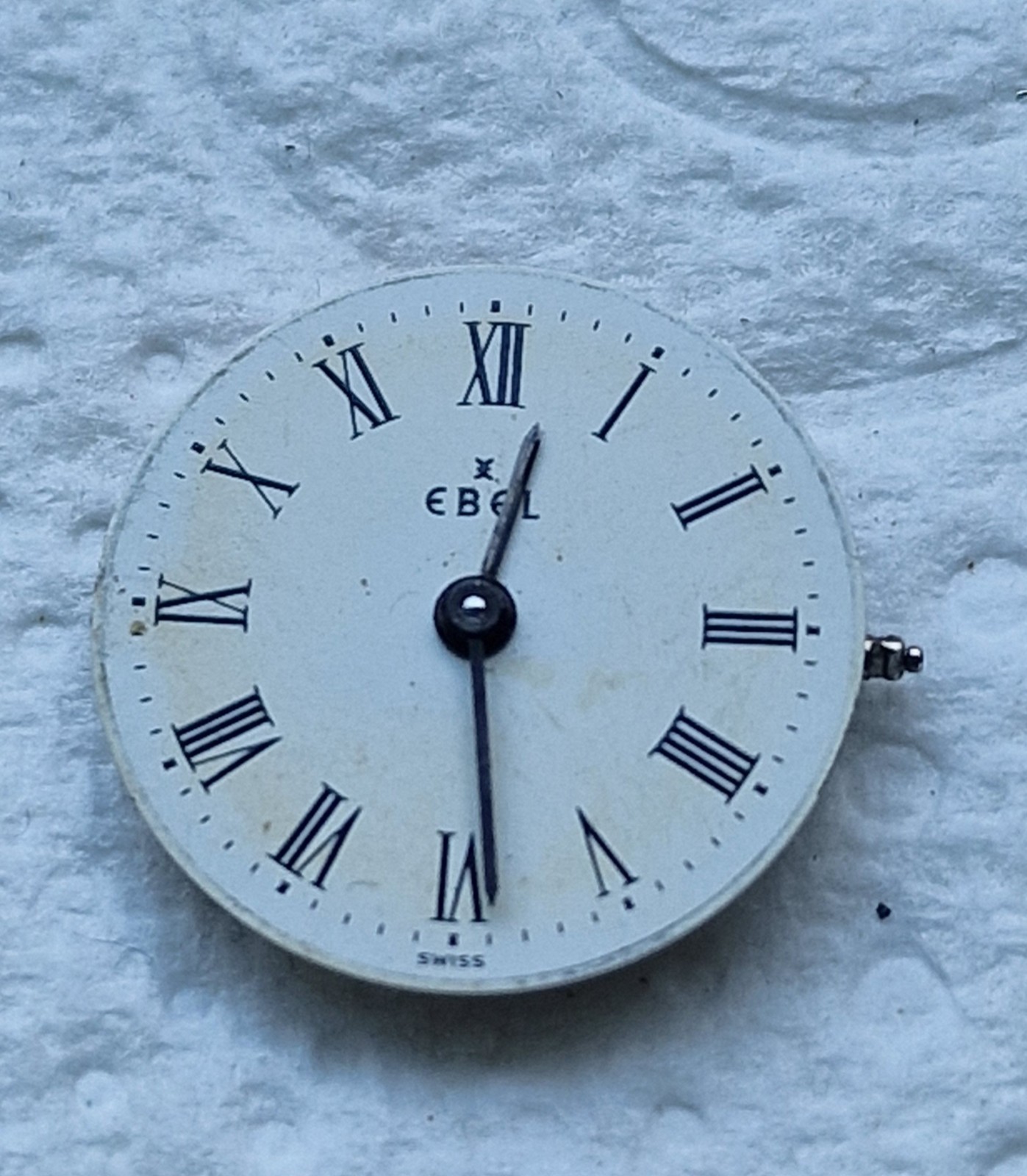 Ebel/Cartier Caliber 157 Quartz Watch Movement & Dial and Hands, working!