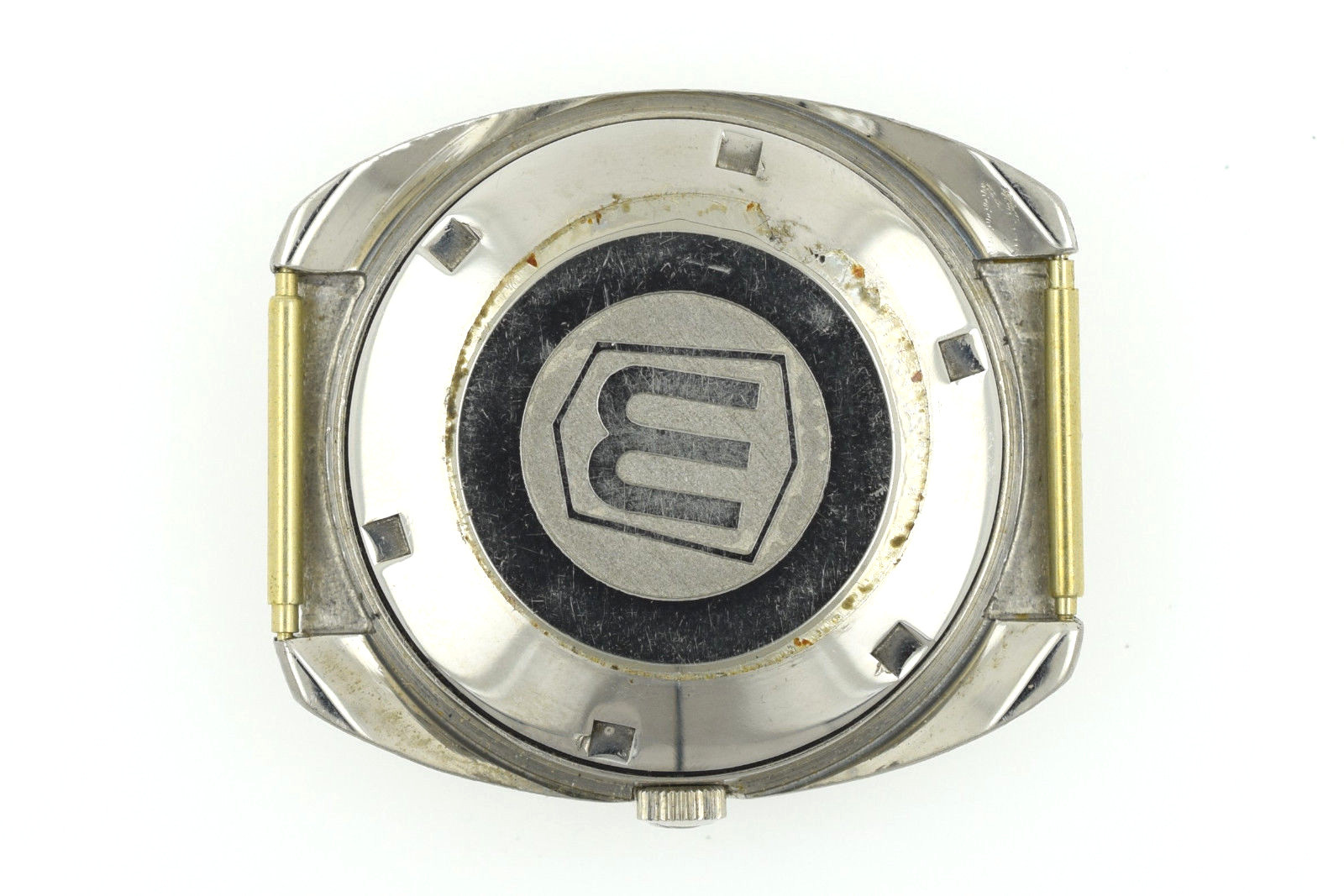 TECHNOS Vintage Swiss Watch Case with Crystal Diameter 35.5 mm AS1906 (1902)