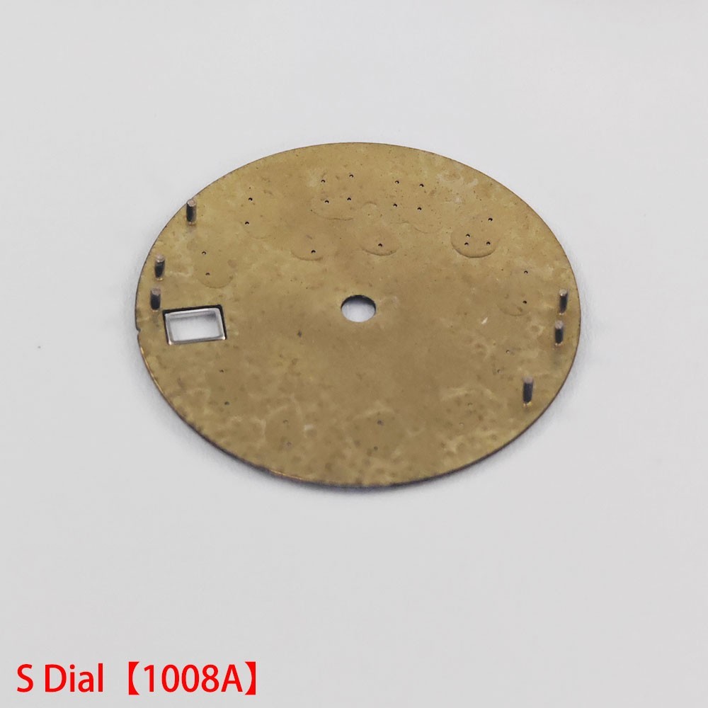For Seiko 28.5mm Watch Dial Green Luminous Fit NH35 NH36 Movement Arabic Faces