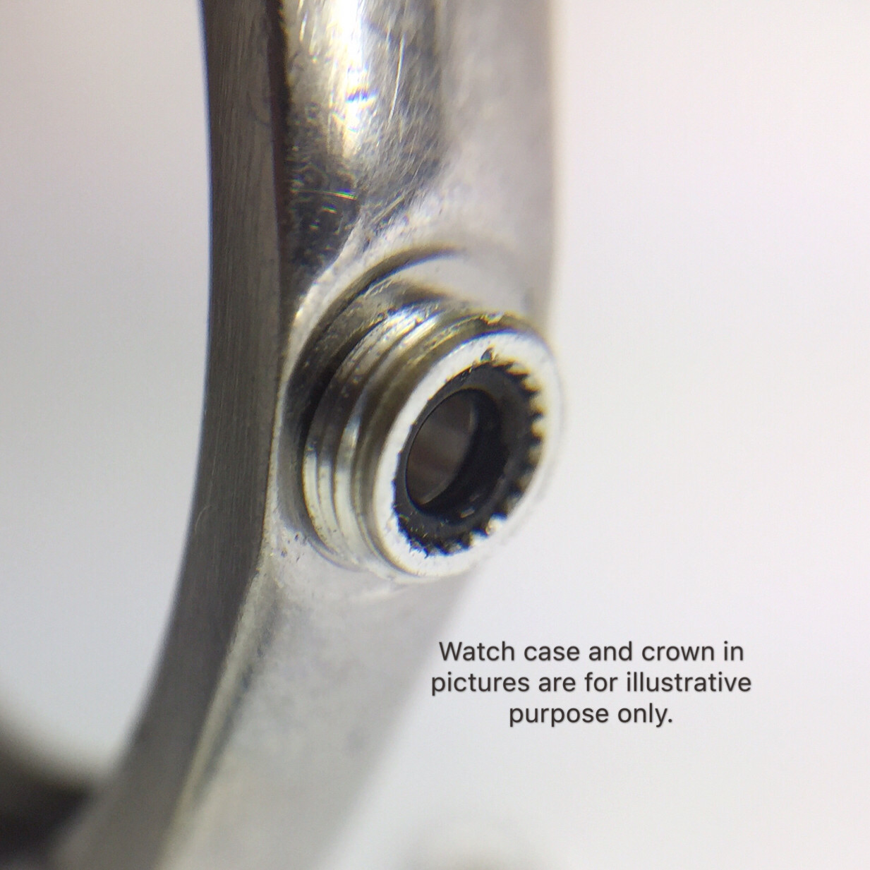 Case Crown Tube with Gasket for Rolex 5.3mm crown, 6694 Oysterdate 6424, 6444