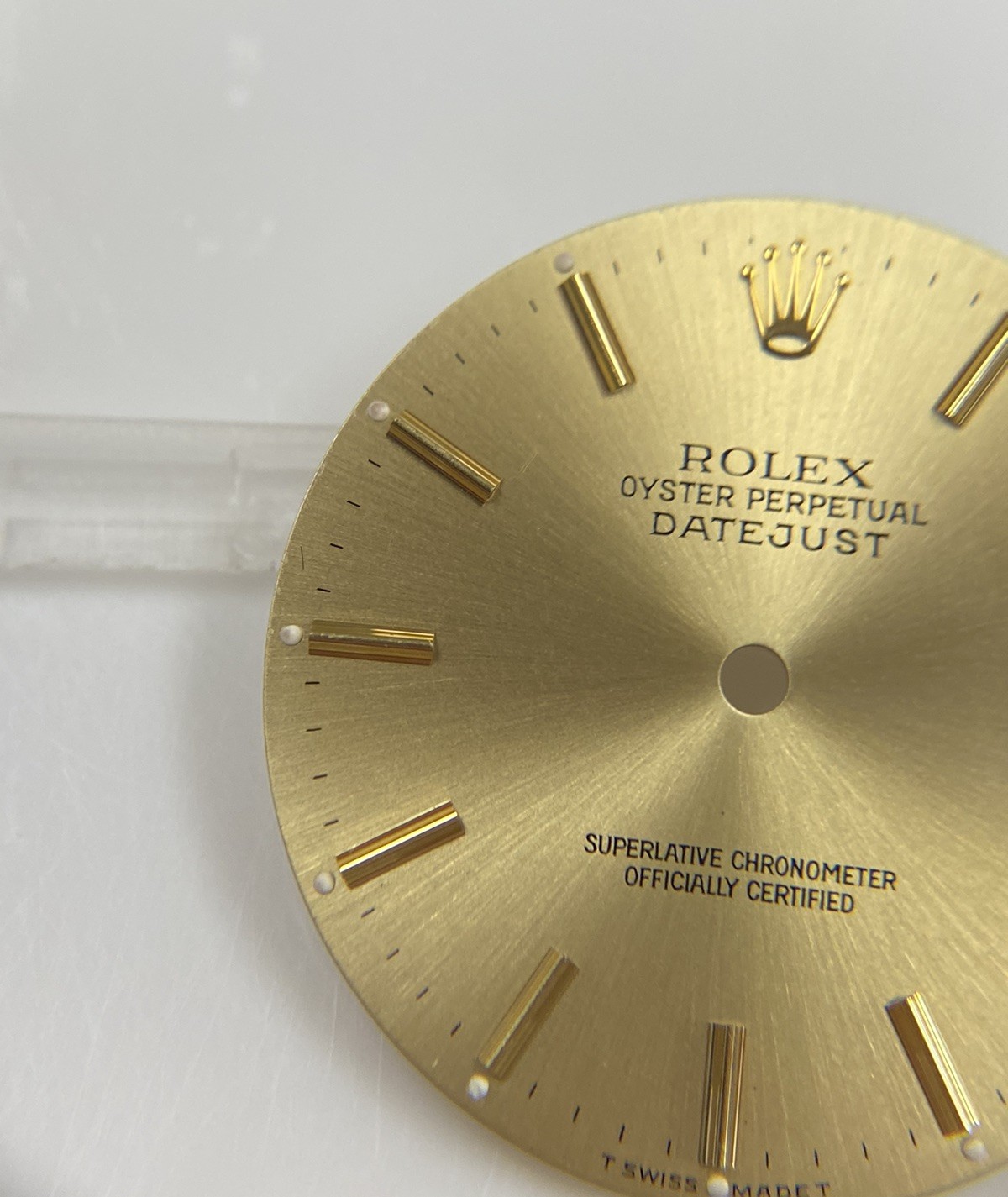 Genuine Rolex Datejust 36mm 16013 16233 Cal 3035/3135 Champagne Gold Dial