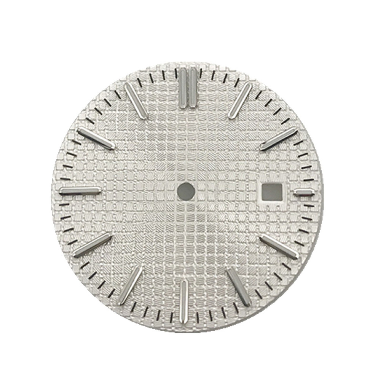 31.7mm White Watch Dial For Mingzhu DG2813 3804 For Miyota 82 Movement Repair
