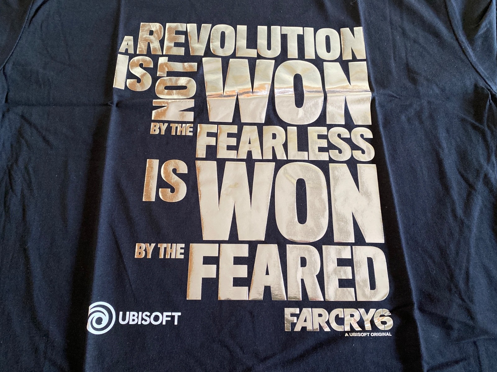 T-Shirt – REVOLUTION – Size XL – Black Color