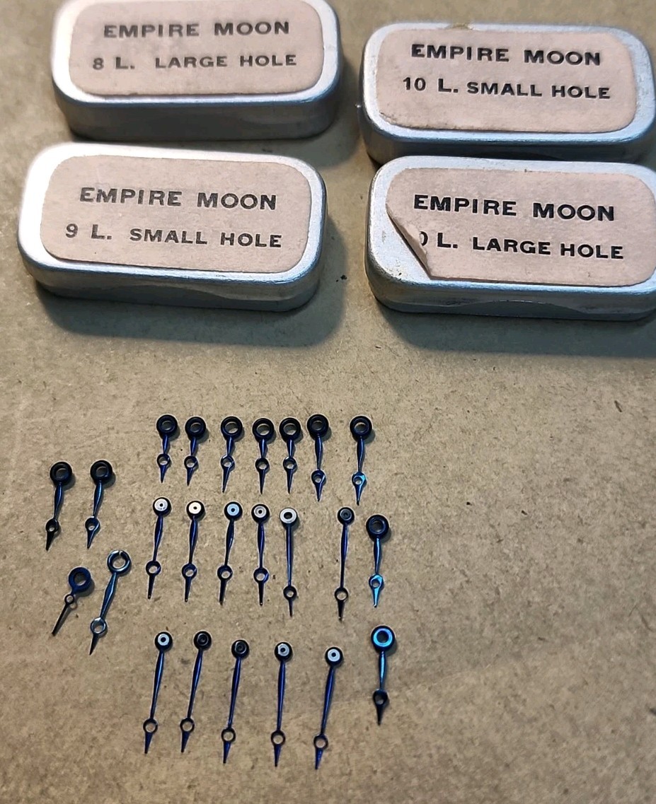Lot Of Vintage NOS Empire Blue Moon Wristwatch Hands