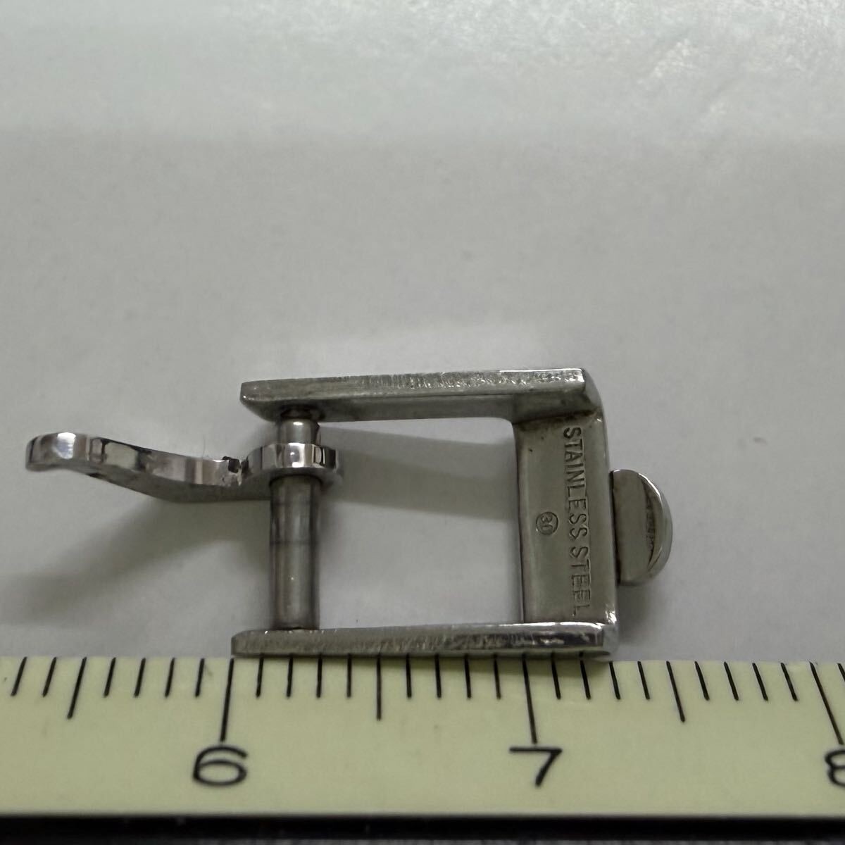 Genuine Omega Stainless Steel 8mm Buckle Silver Ladies
