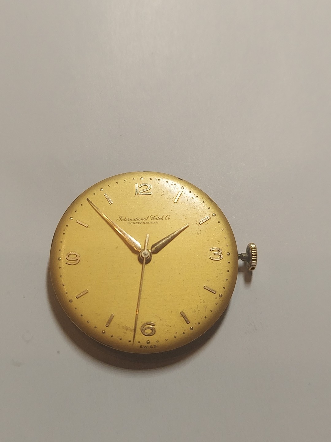 iwc schaffhausencal 89 Manual Mens High Grade Full Jewels W.Movement